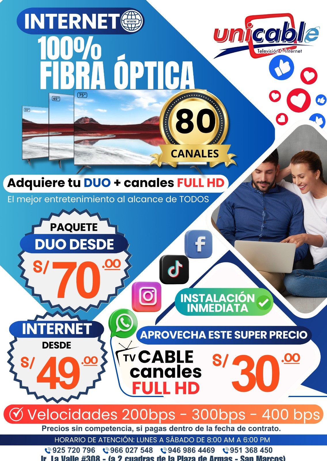 Unicable - San Marcos | Cajamarca