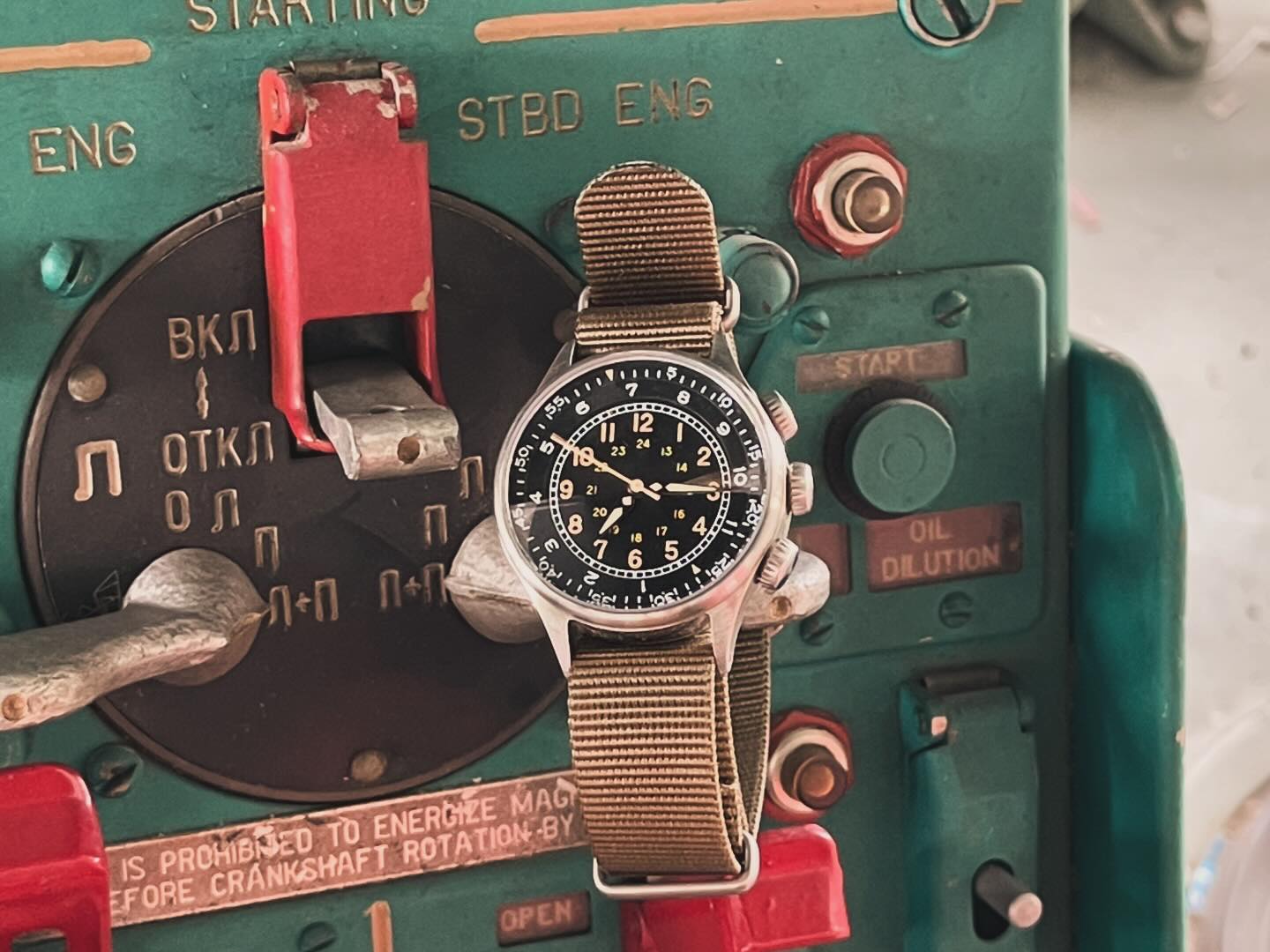 AIR FRANCE 時計 Montre Roroi Co.,ltd - Reprint Type A-15 Elapsed 