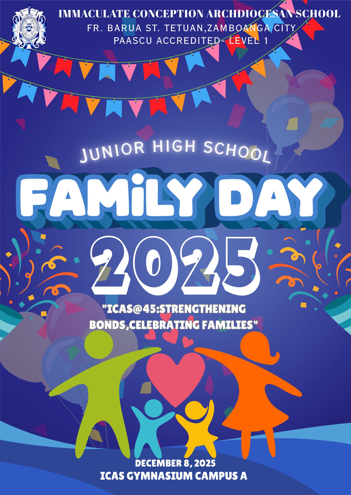 𝐈𝐂𝐀𝐒 𝐉𝐔𝐍𝐈𝐎𝐑 𝐇𝐈𝐆𝐇 𝐒𝐂𝐇𝐎𝐎𝐋 𝐅𝐀𝐌𝐈𝐋𝐘 𝐃𝐀𝐘