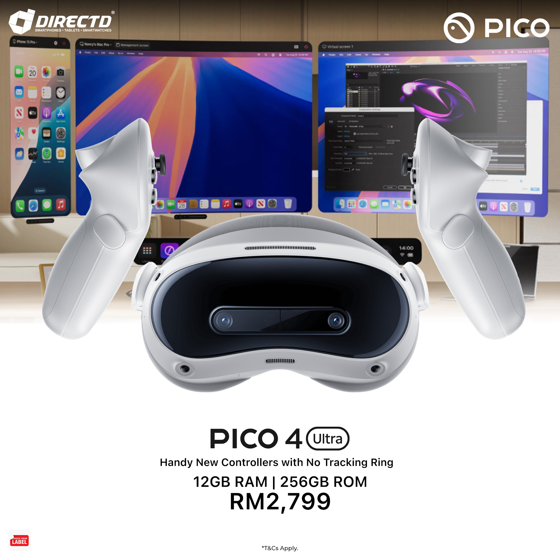 ✨ PICO 4 Ultra ✨ Now with handy new controllers, no tracking 