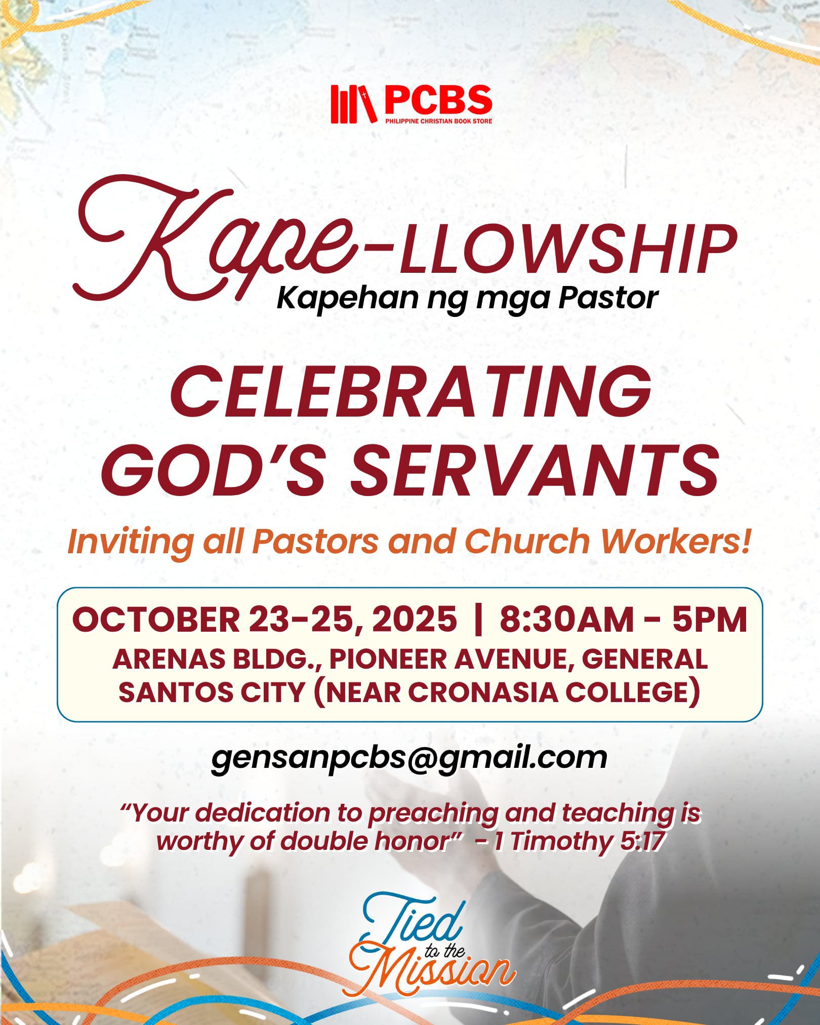 PCBS Gensan - ☕ Kape & Kwentuhan sa PCBS Gensan! 💒 Pastors... | Facebook