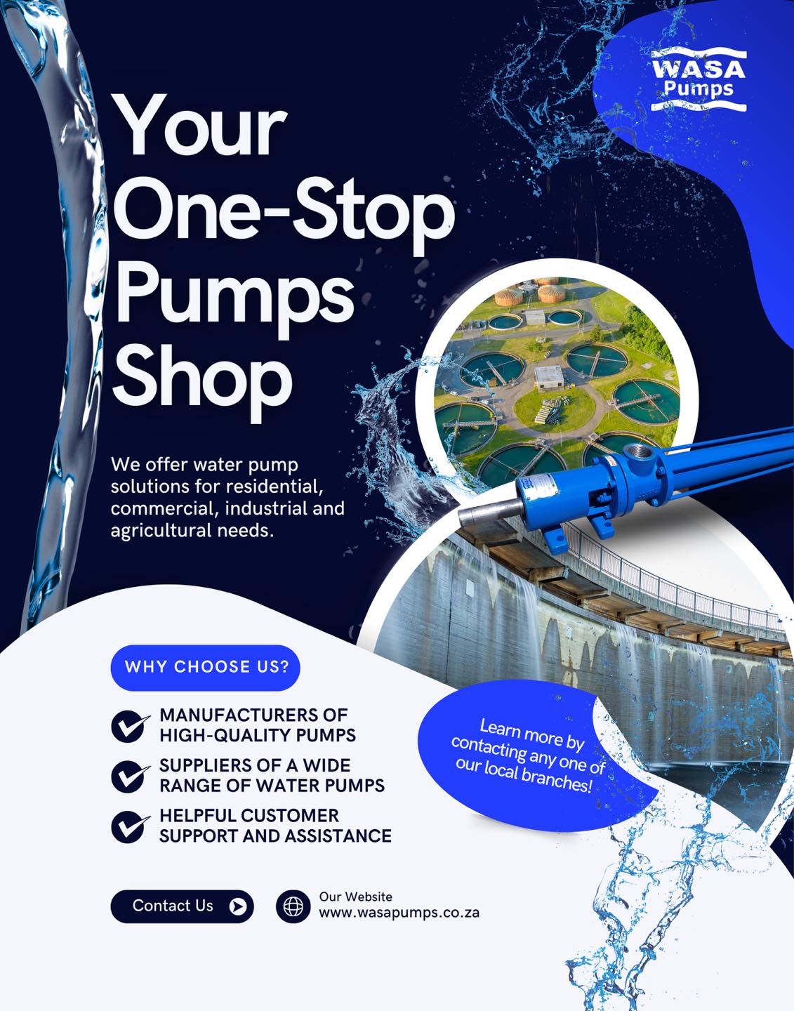 WASA - We offer water pump solutions for residential, commercial, and ...