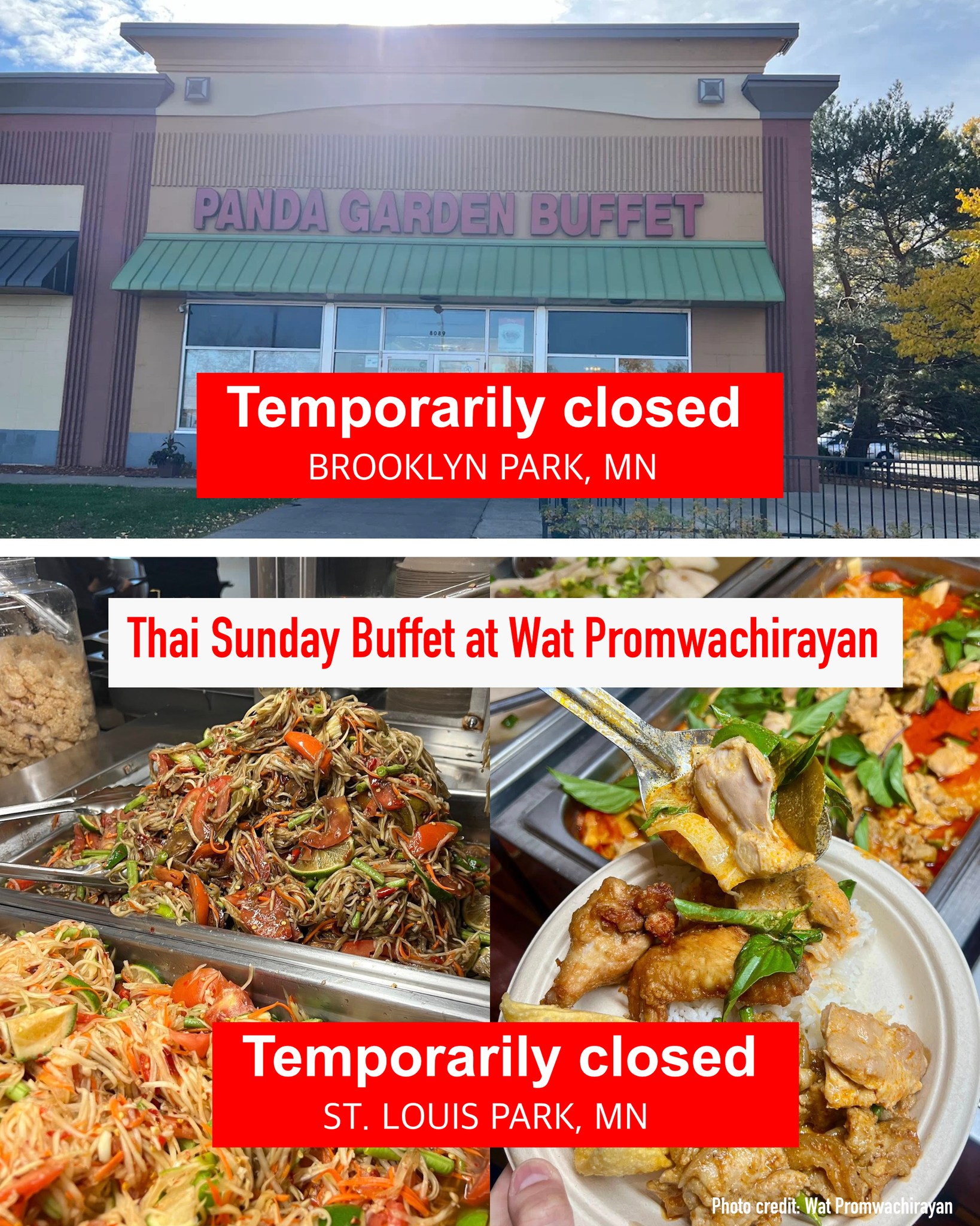 Everything - Two more Asian buffets in Minnesota are temporarily closed ...