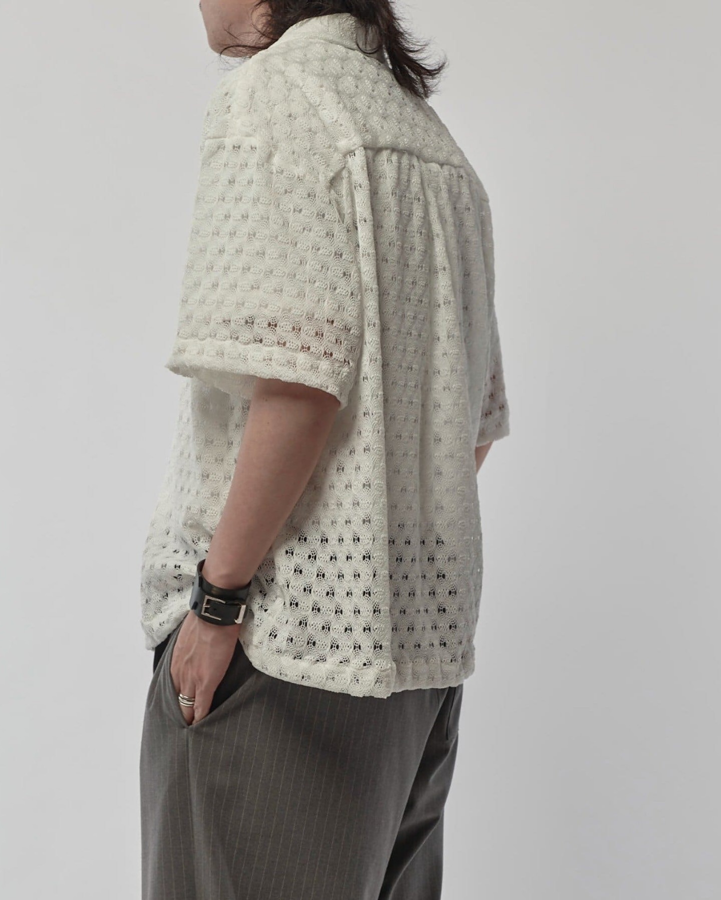 NEW ARRIVAL】 ⁡-LACE SHIRT COLLECTION- ⁡ 「ウェイブレース 