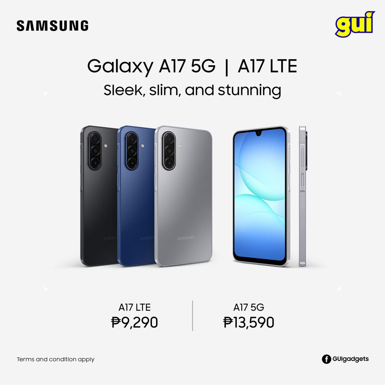 GUI - Sleek. Slim. Stunning. Upgrade your style with... | Facebook