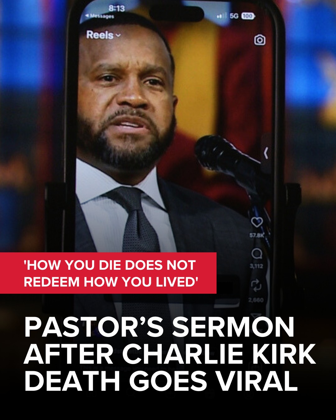 ABC10 - A pastor’s passionate sermon given after Charlie... | Facebook