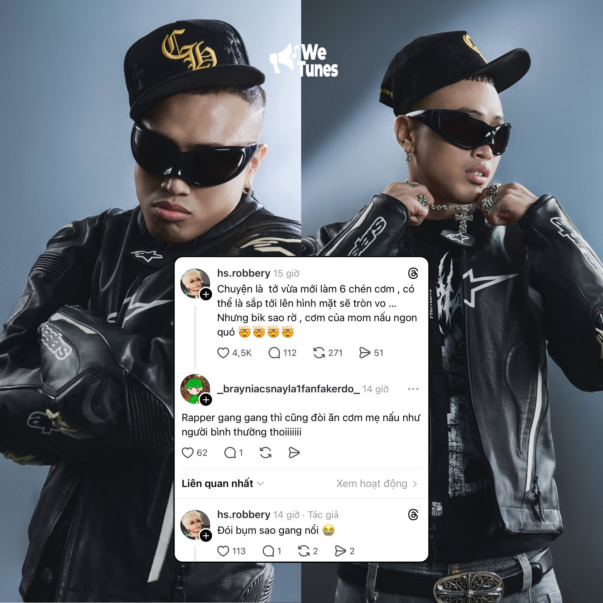 WeTunes - Hustlang Robber - Chàng rapper có giao diện thì gang gang, mà ...