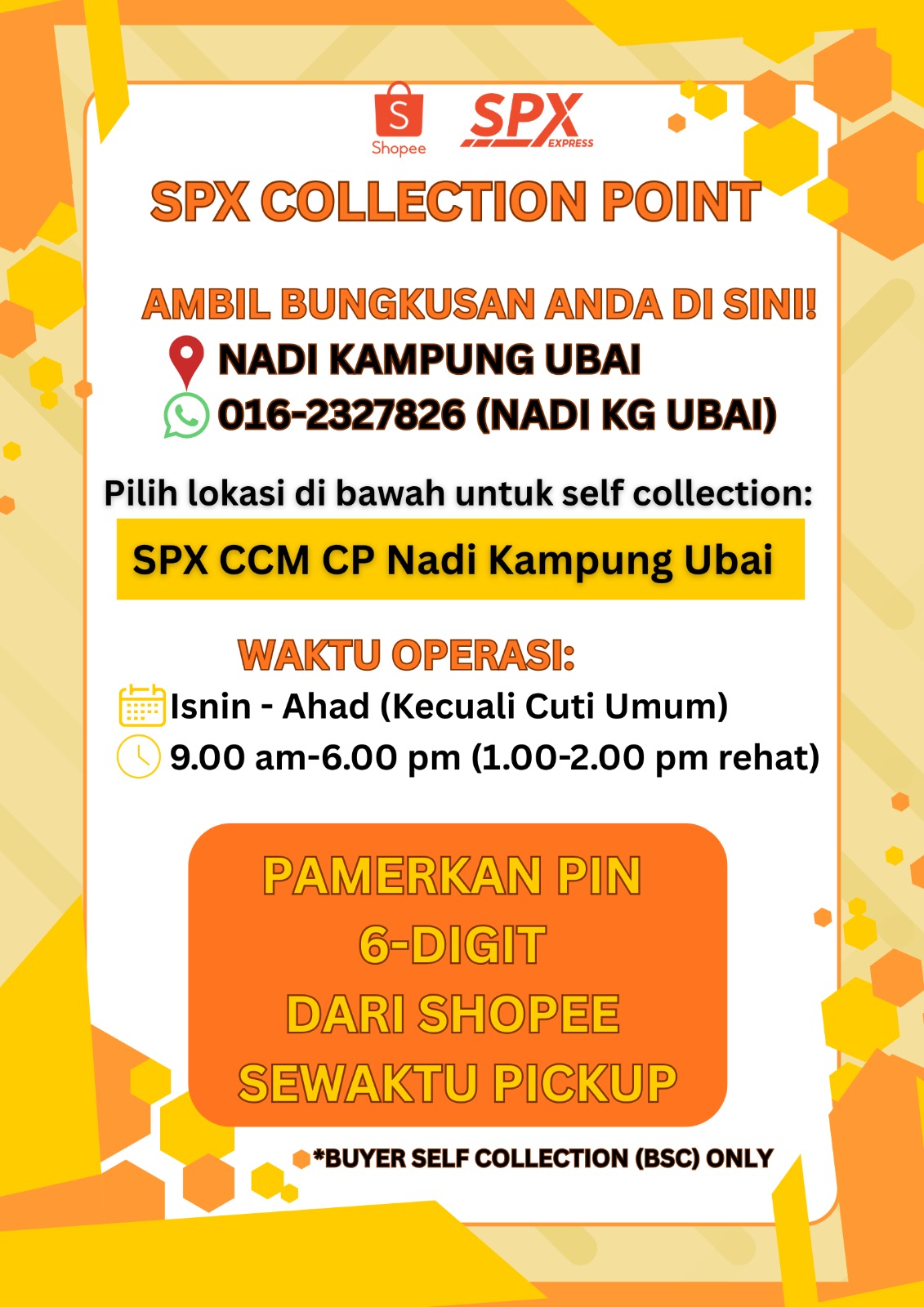 Pusat - 📦 SPX Collection Point Kini Dibuka ️ 🚀 Pickup Parcel Tanpa ...