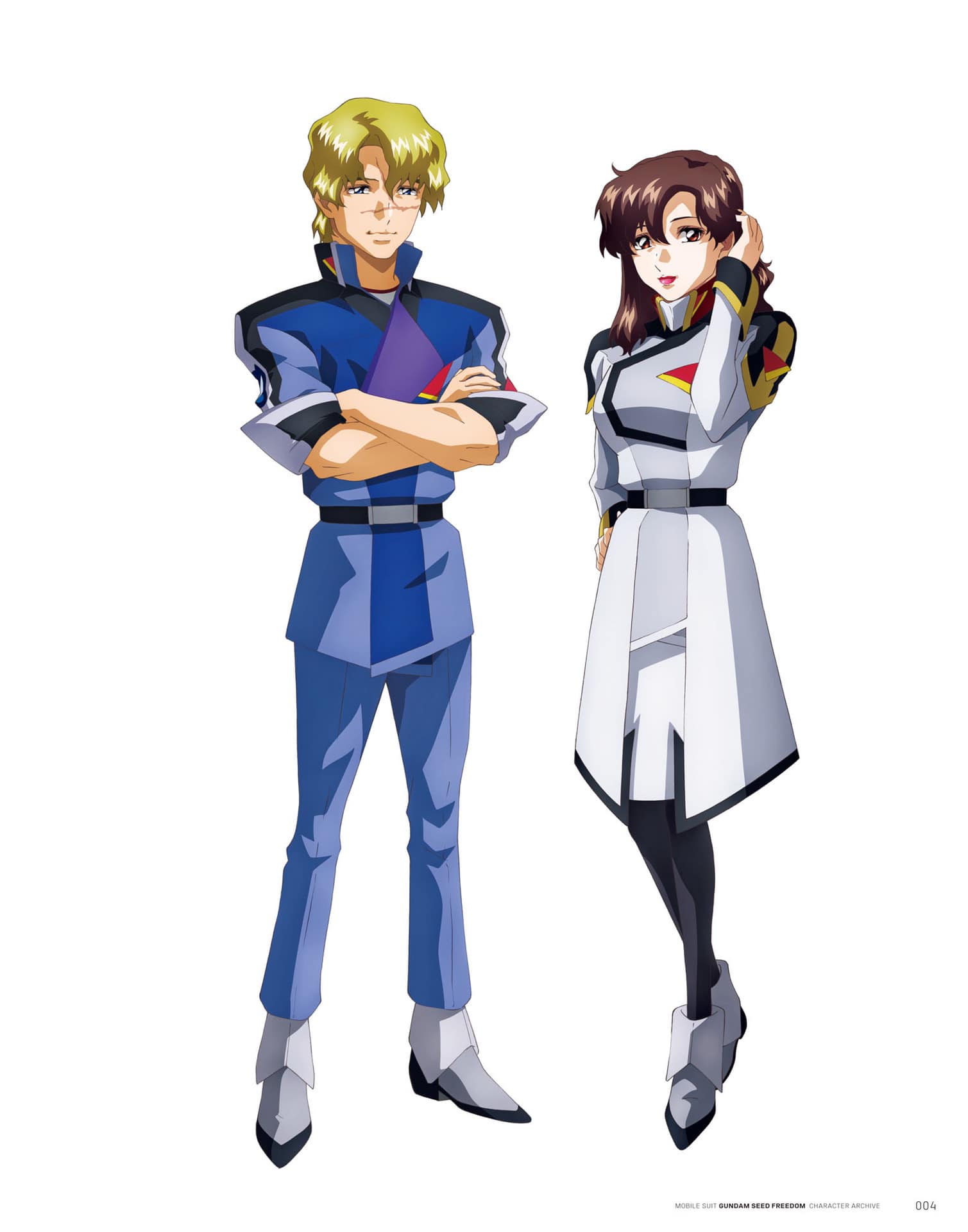 Mobile Suit Gundam SEED Freedom Character Archive Illustration
