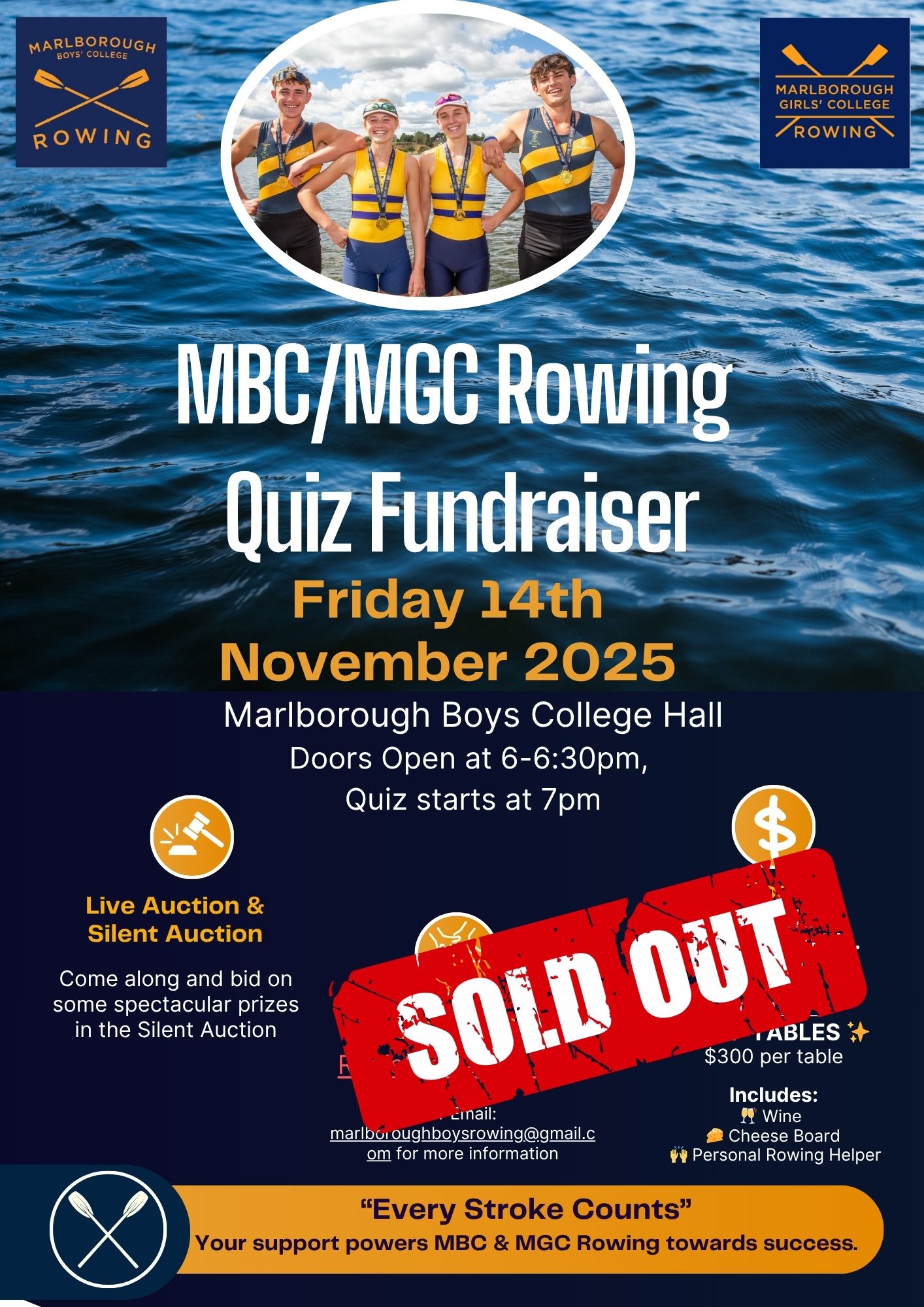Marlborough Boys College Rowing | Blenheim