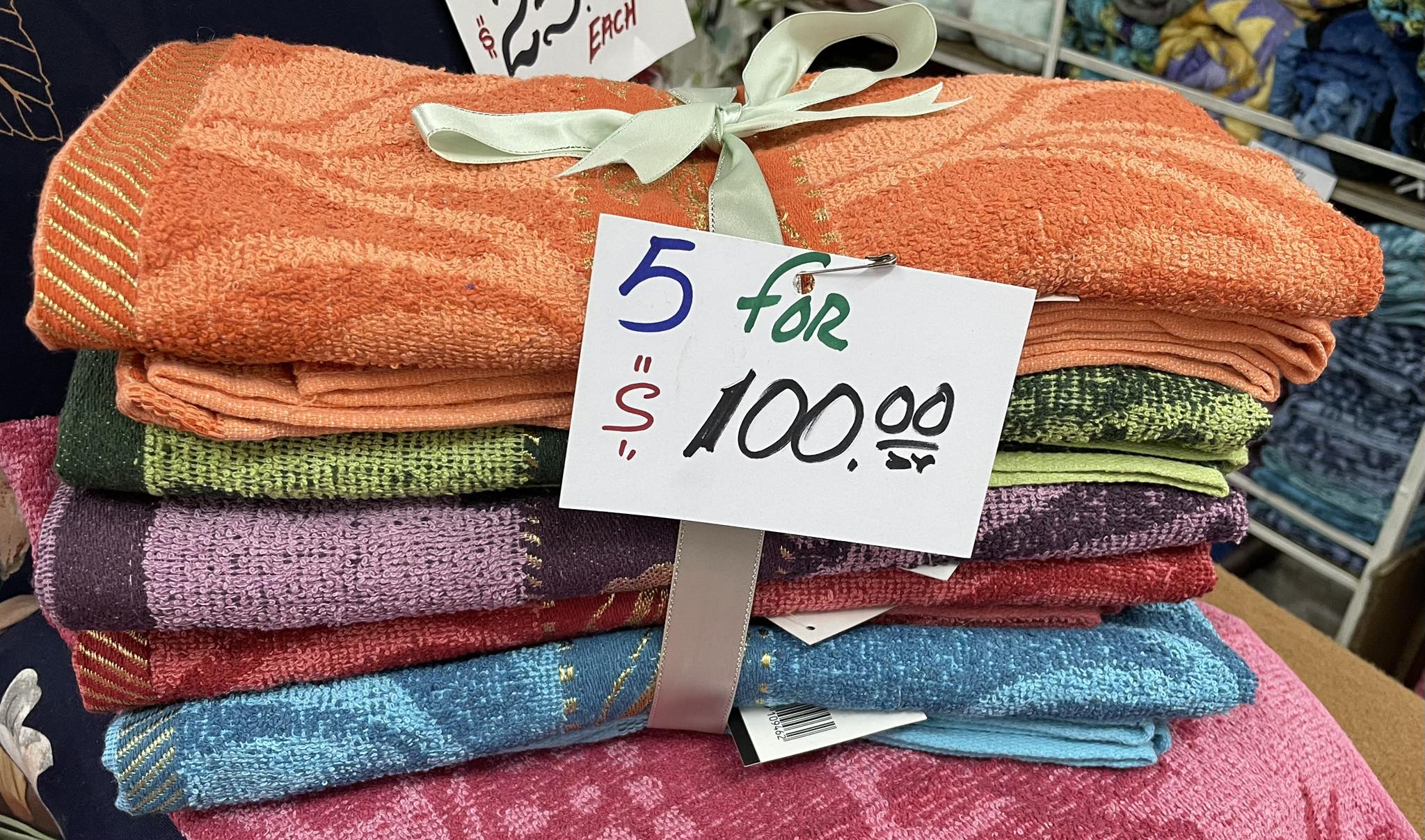 Tunapuna - October specials- week 2! 5 towels for 100$ 27x 54 in ...