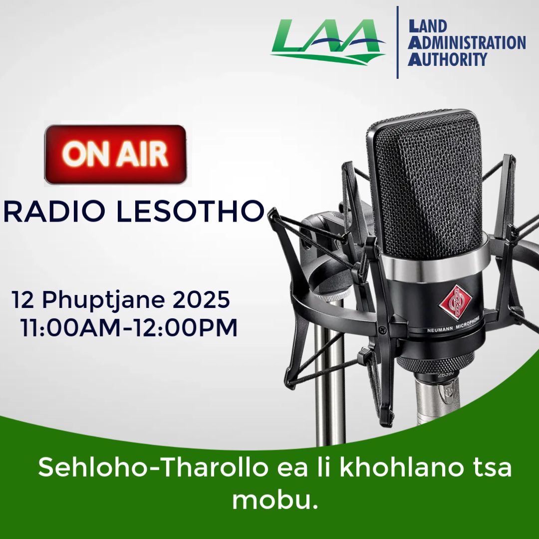 Land - Theha tsebe o imamella ha akhente ea rona e u tataisa hore na ...