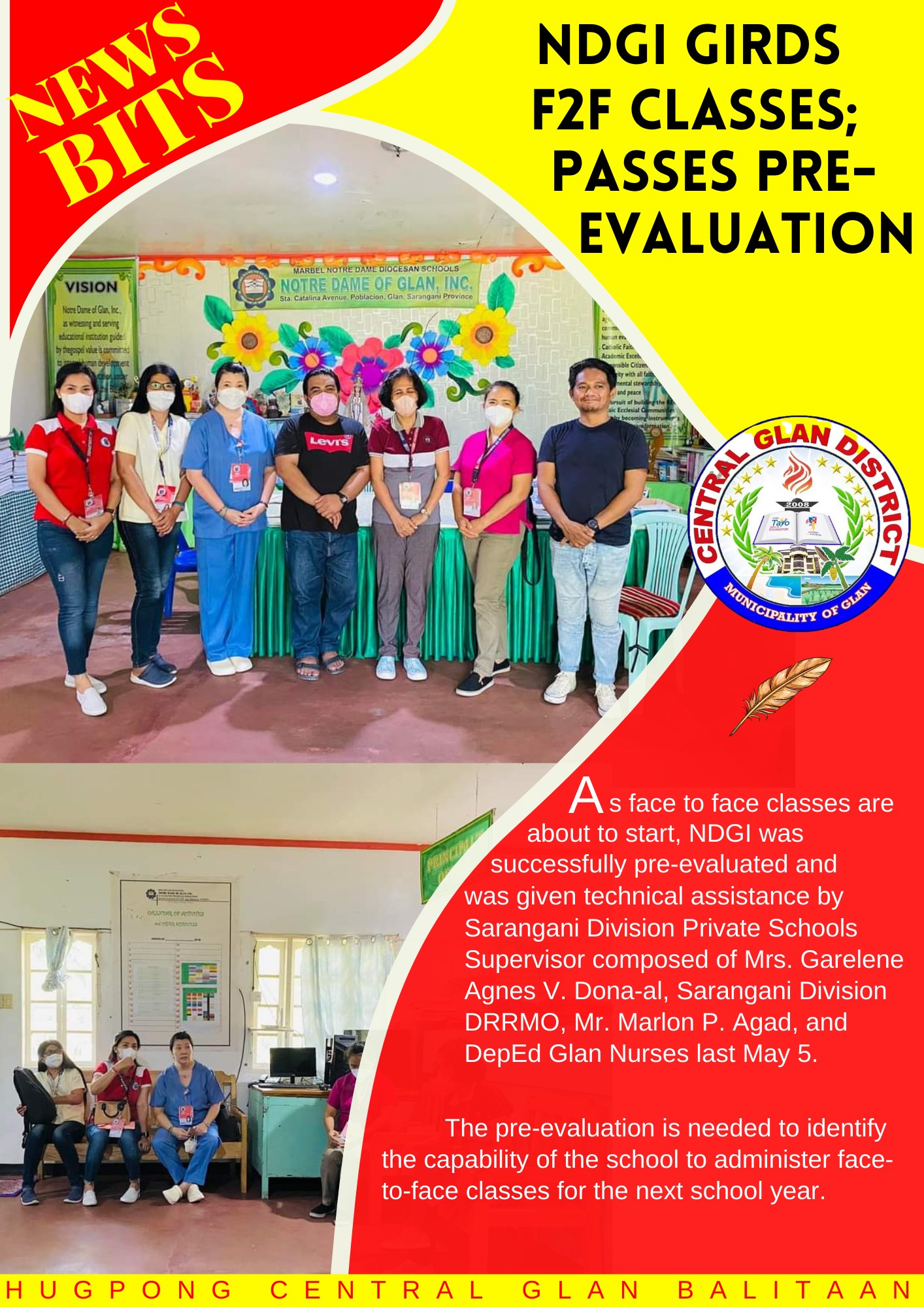 Hugpong Deped Glan 1 Balitaan