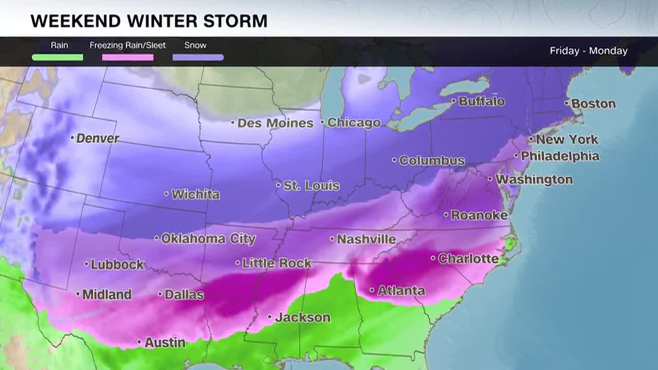 KXII-TV - A massive winter storm is moving into Texoma... | Facebook