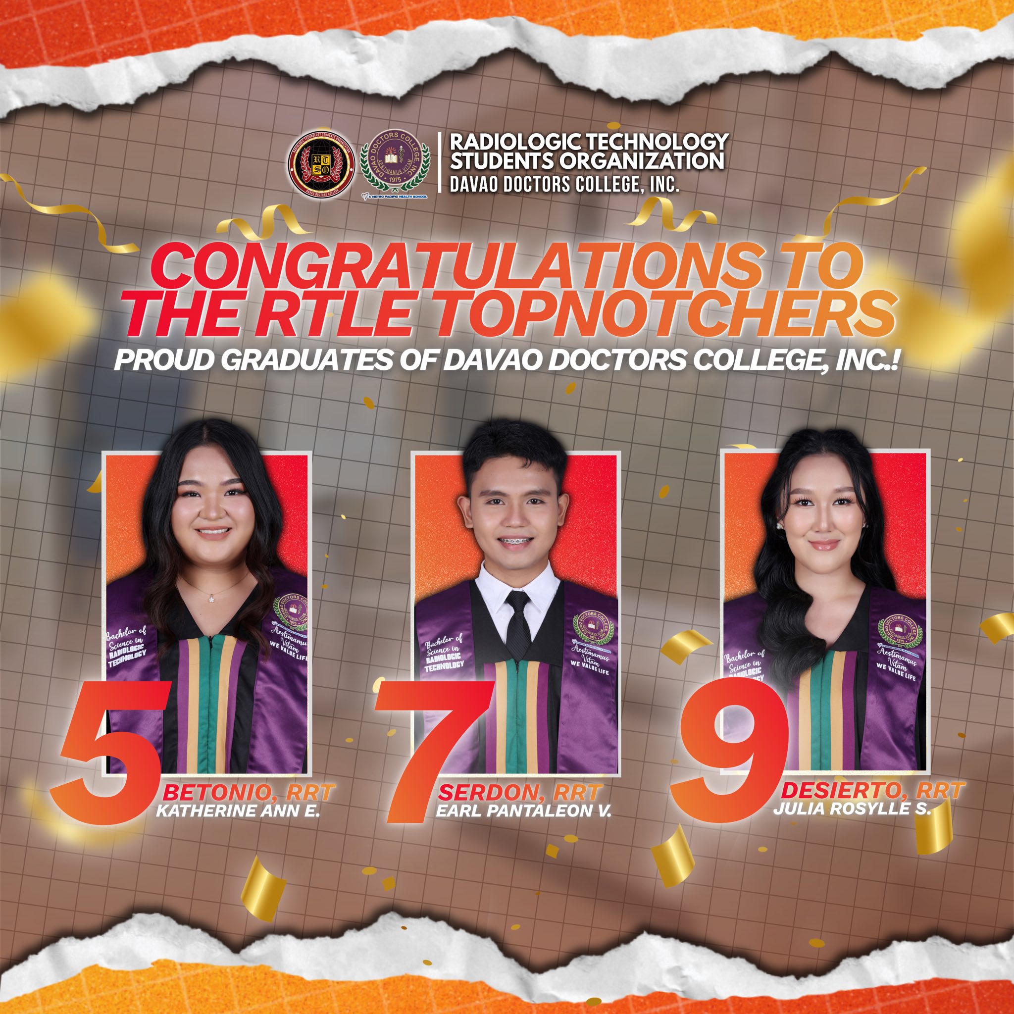 𝐃𝐃𝐂... - Radiologic Technology Students' Organization - DDC | Facebook