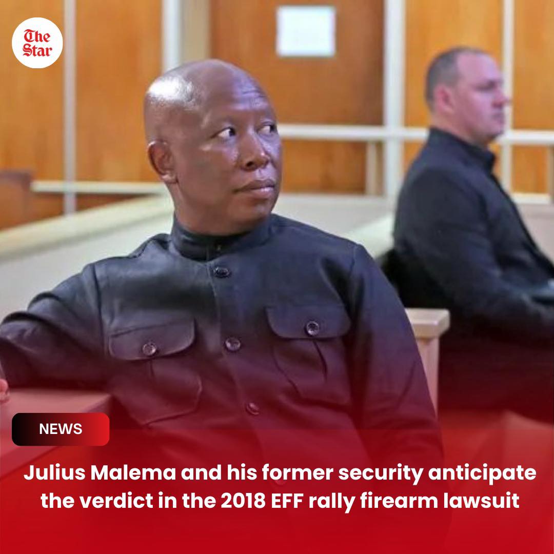 The Star - ⚖️ Malema awaits verdict ⚖️ Julius Malema and... | Facebook