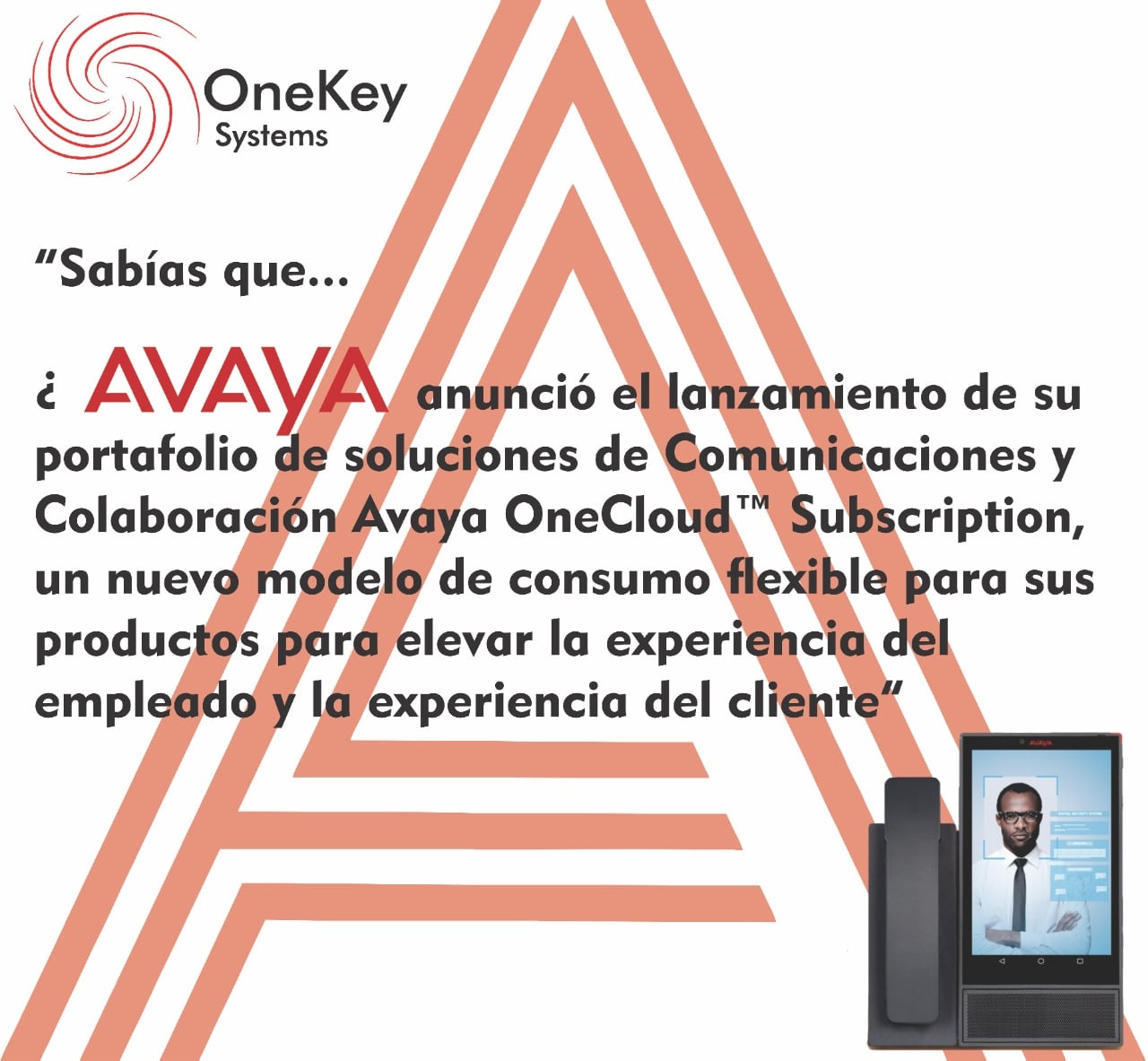 One Key - Avaya LatAm y One Key Systems estamos para ofrecerte el ...