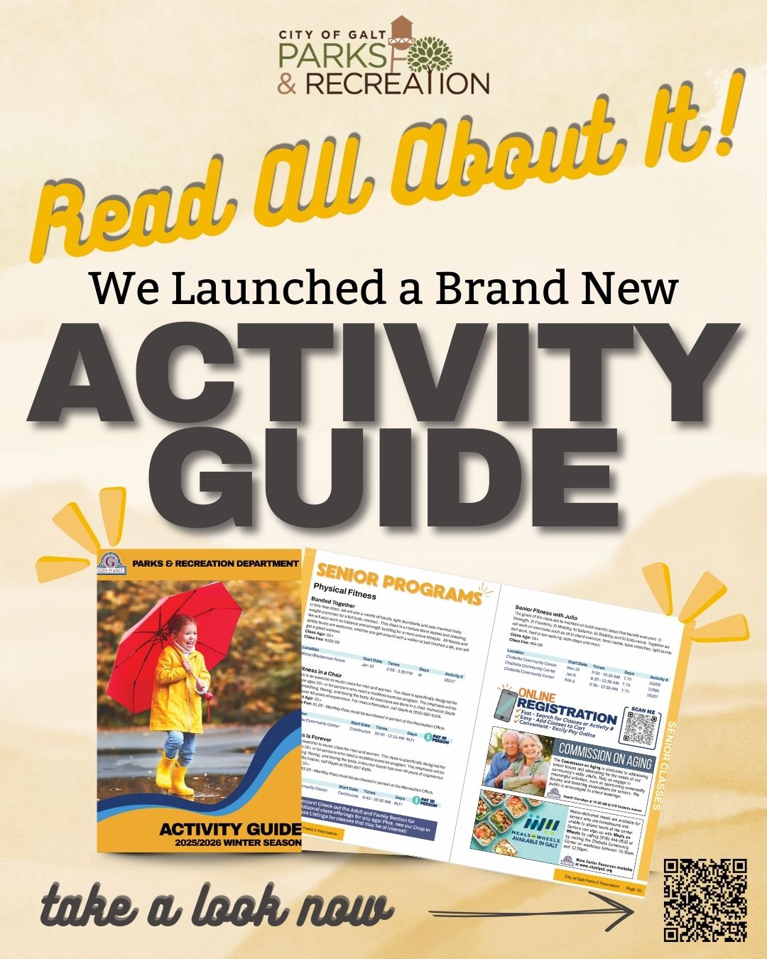 City - 📢 Read All About It! Our Parks and Recreation Activity Guide is ...