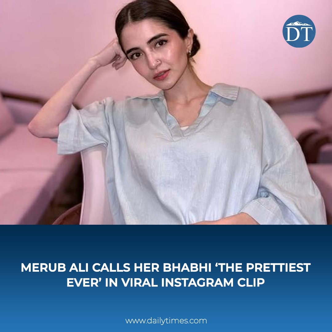 Daily Times - Pakistani actress and model Merub Ali has... | Facebook