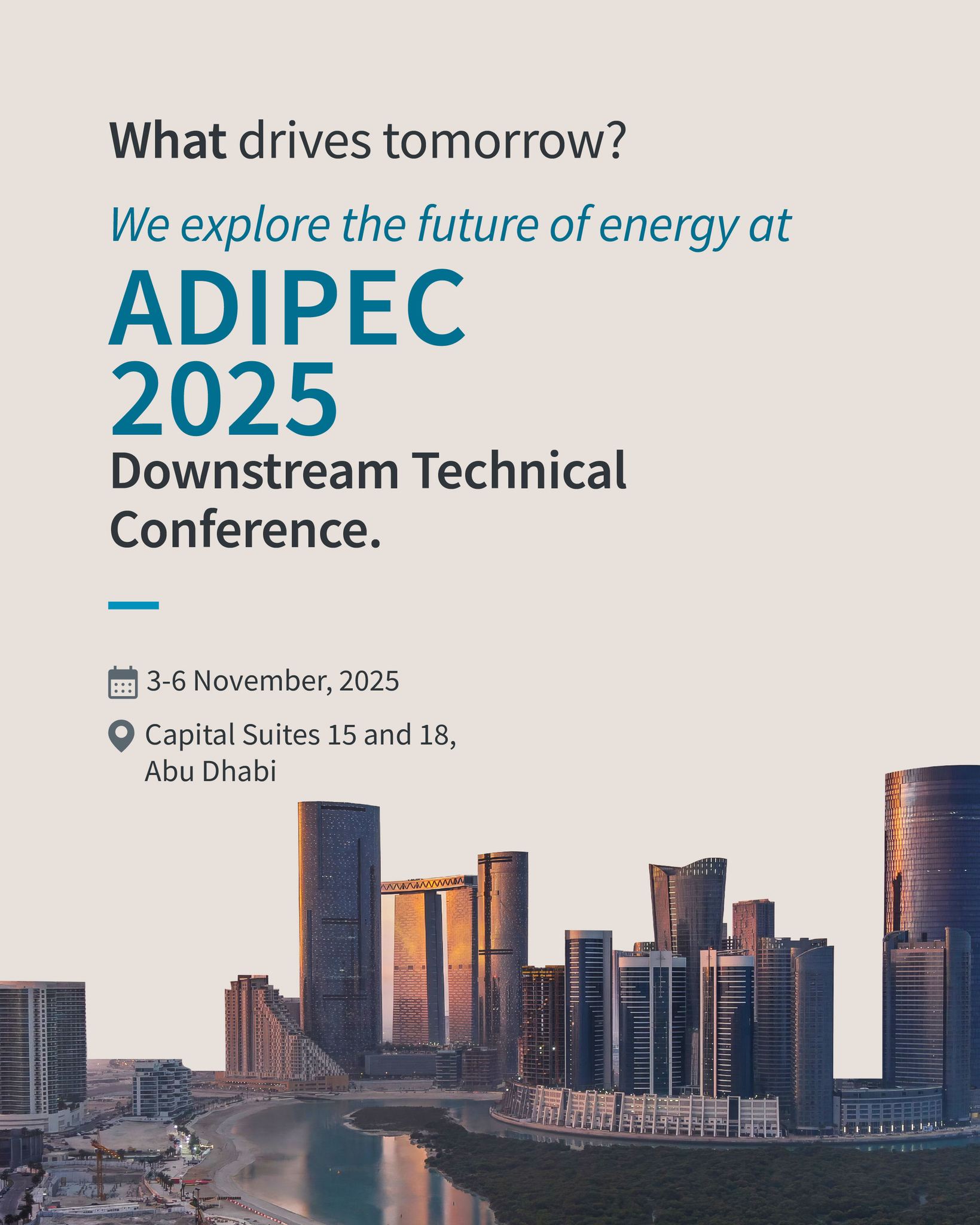 Atlas Copco - Our experts will be center stage at ADIPEC... | Facebook