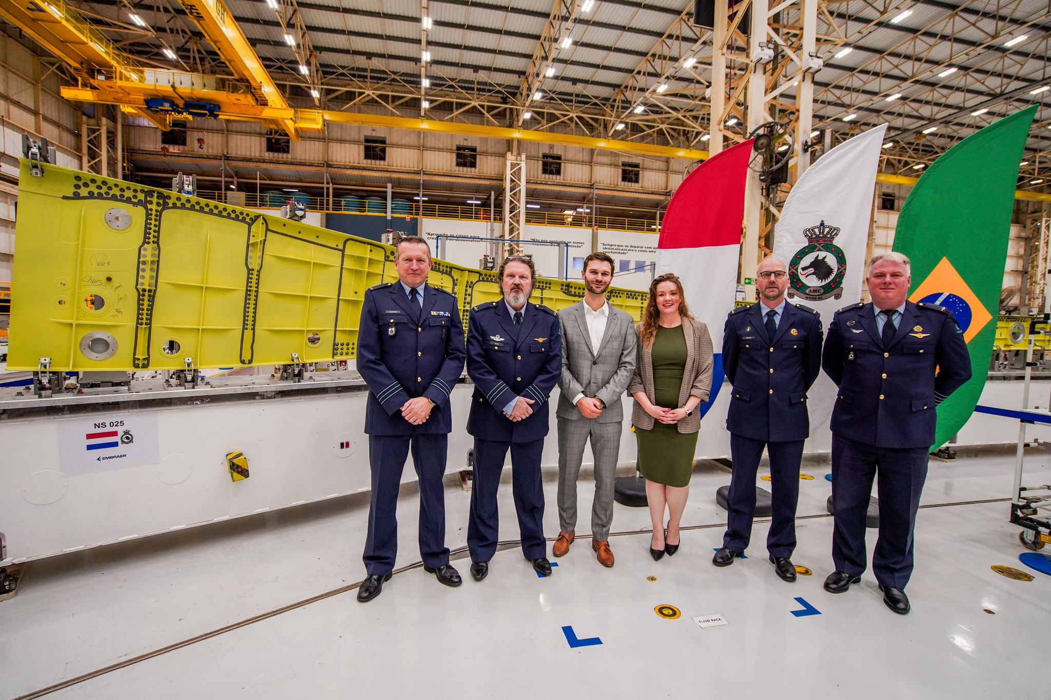 Scramble - Assembly of Royal Netherlands Air Force C-390 begins In ...