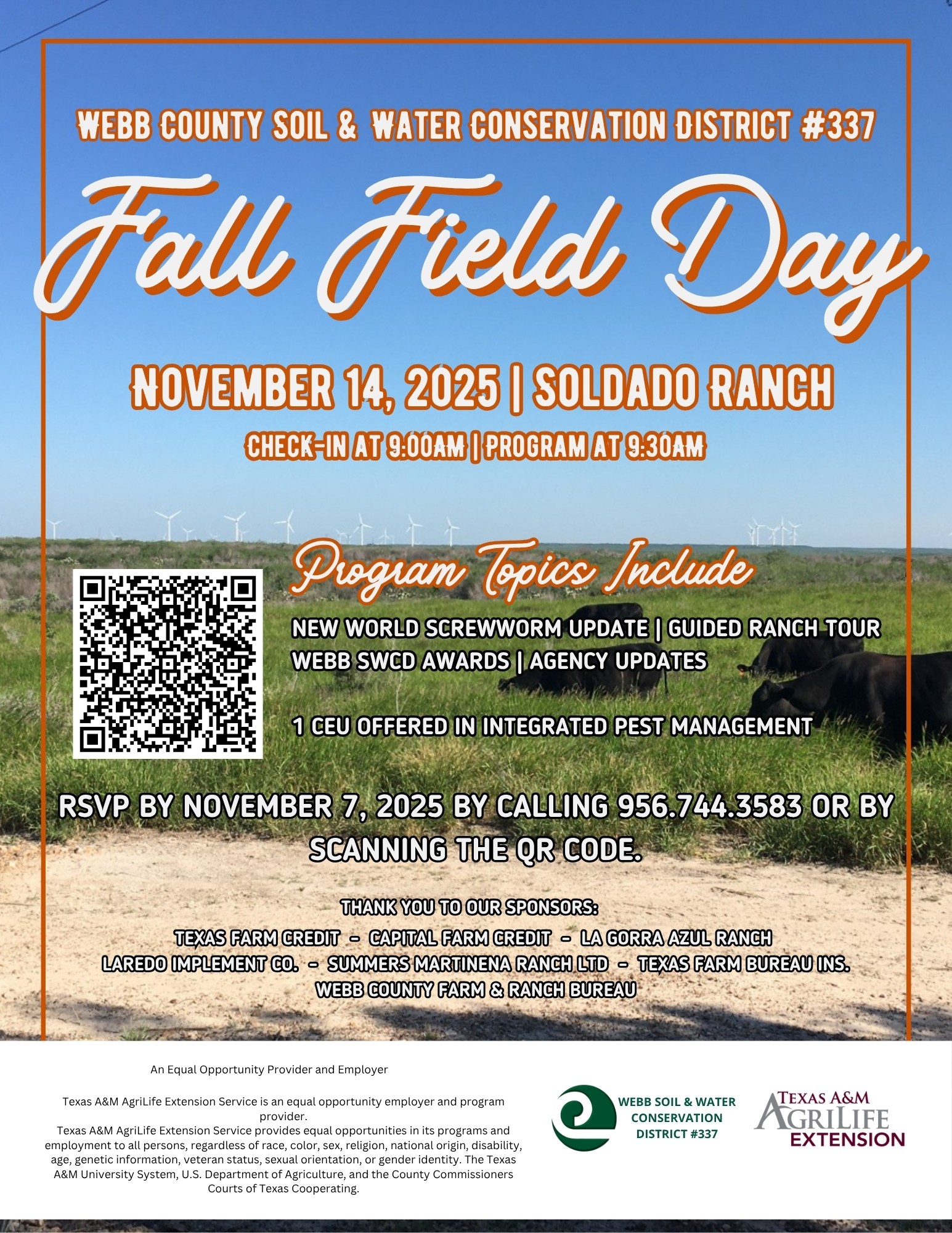 Webb Soil & Water Conservation District #337 | Laredo TX