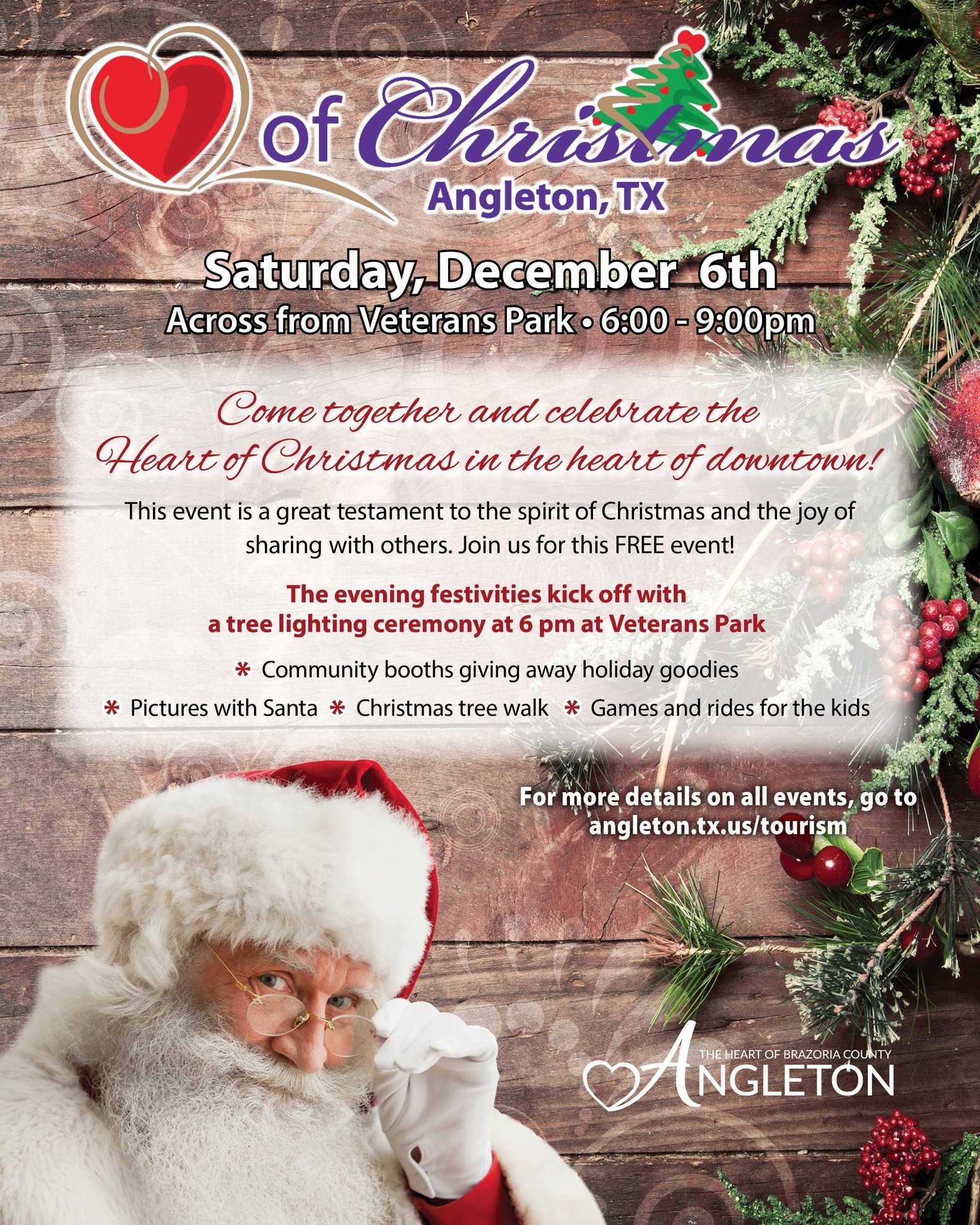City - 🎄 5 DAYS UNTIL HEART OF CHRISTMAS! Saturday, December 6 • 6–9 PM ...