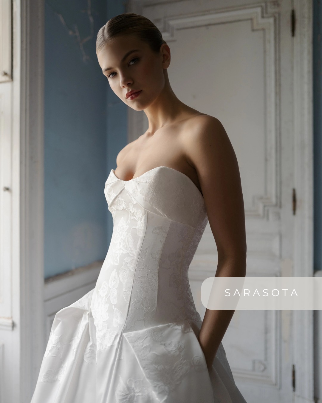 Exquisite bridal gowns at Calvet Couture