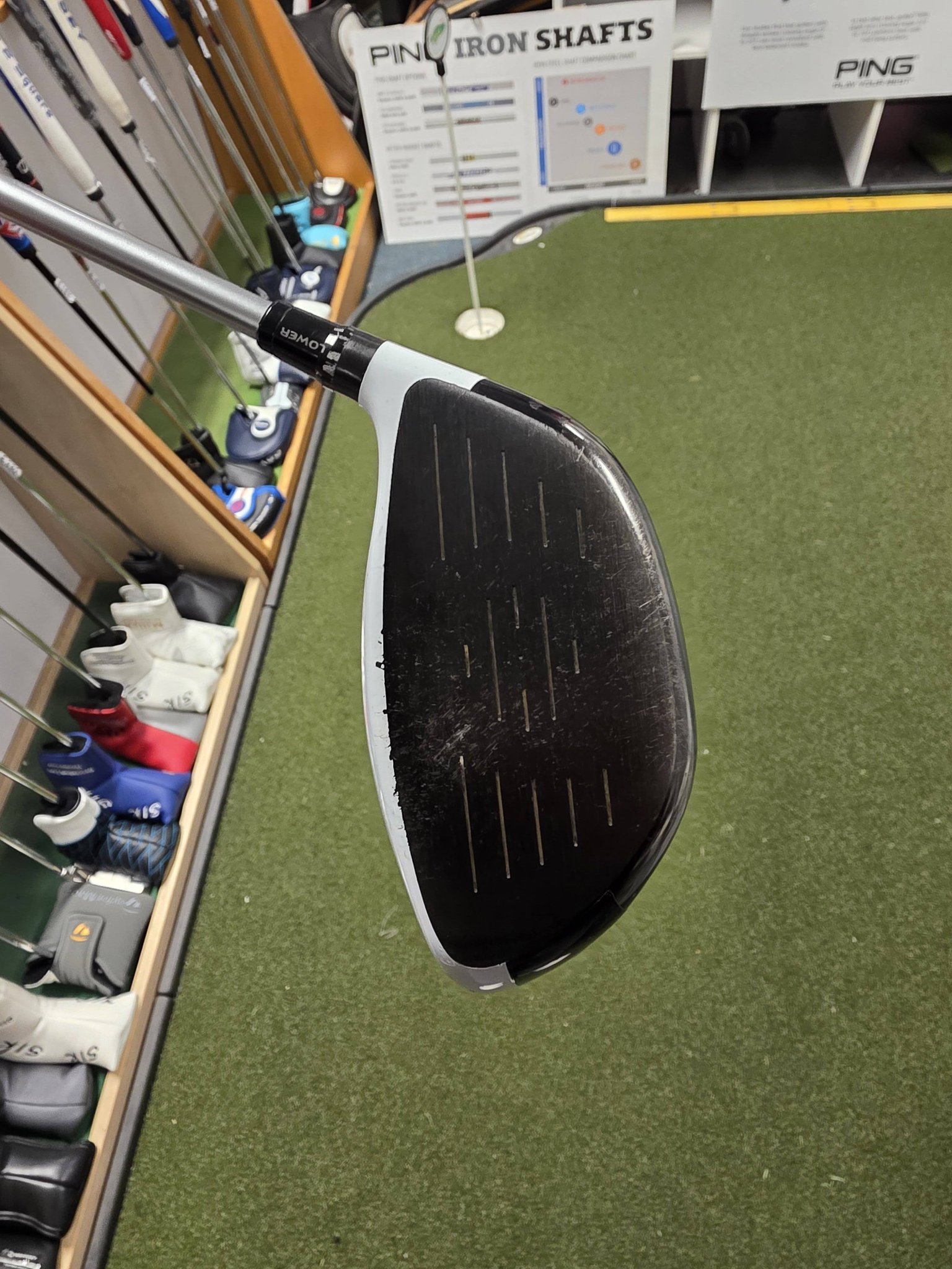 Taylormade M2 Driver 10.5 deg with kurokage stiff flex shaft with 