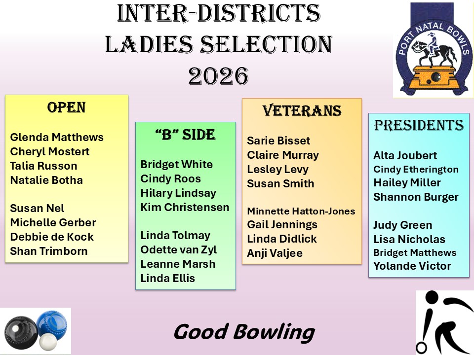 Port Natal Bowls
