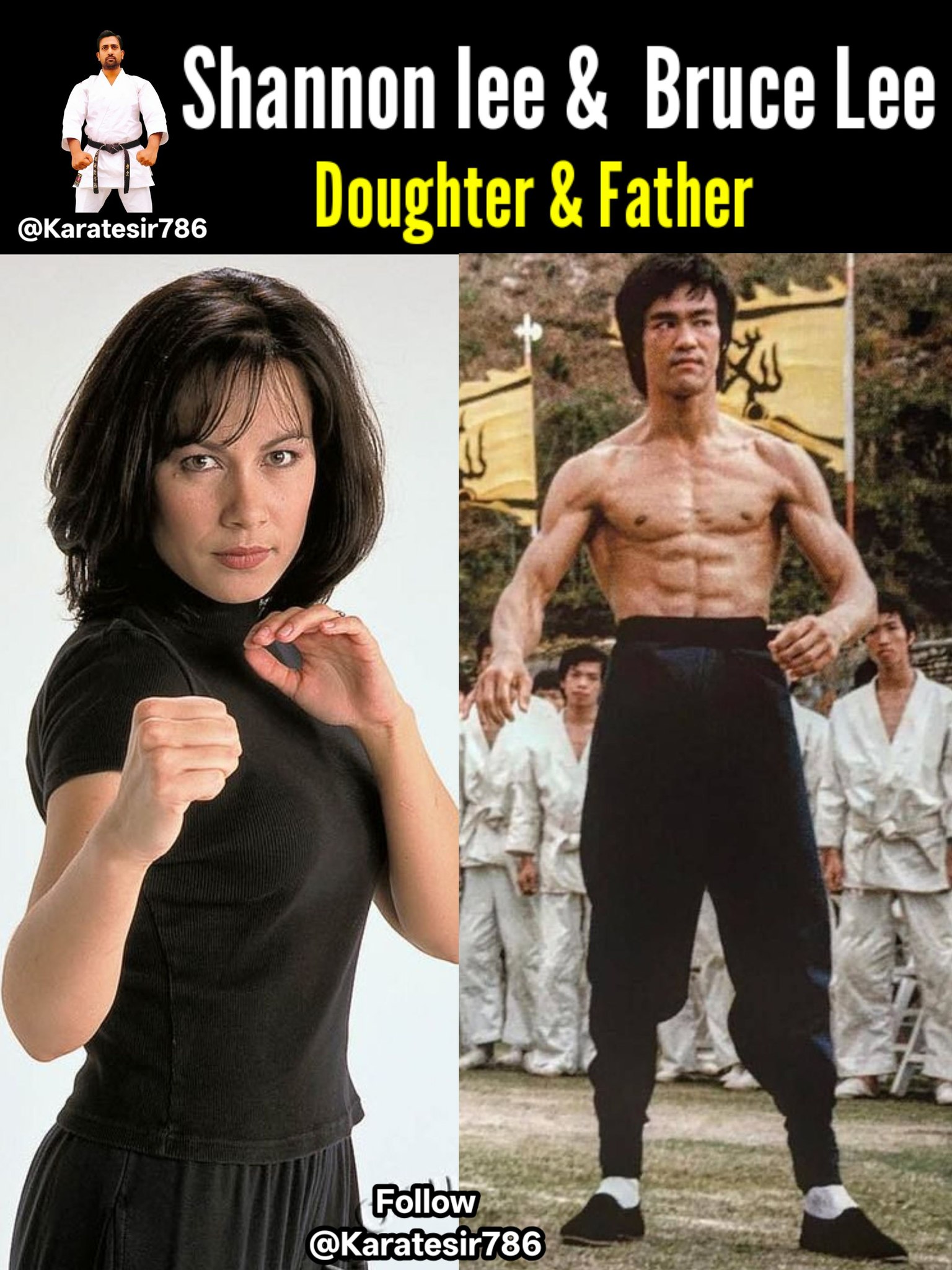 KARATE SIR - The image depicts the renowned martial artist... | Facebook