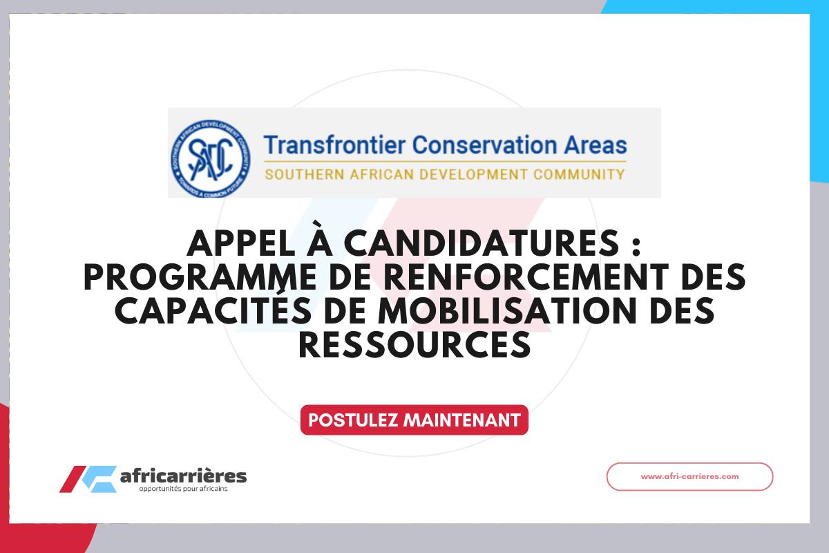 Appel à... - AfriCarrières: Opportunités pour africains | Facebook