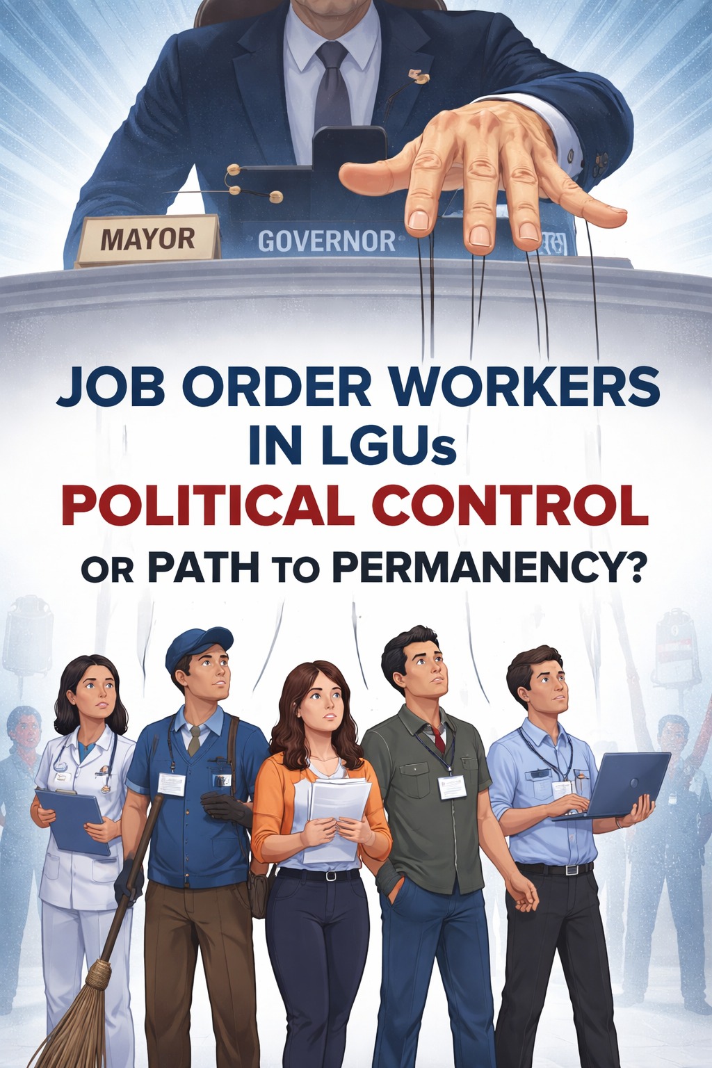 CES - JOB ORDER EMPLOYMENT IN LGUs: BETWEEN POLITICAL CONTROL AND THE ...