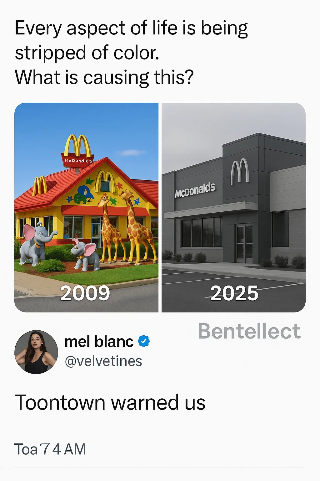 Bentellect - We used to live in HD, now it’s grayscale reality | Facebook