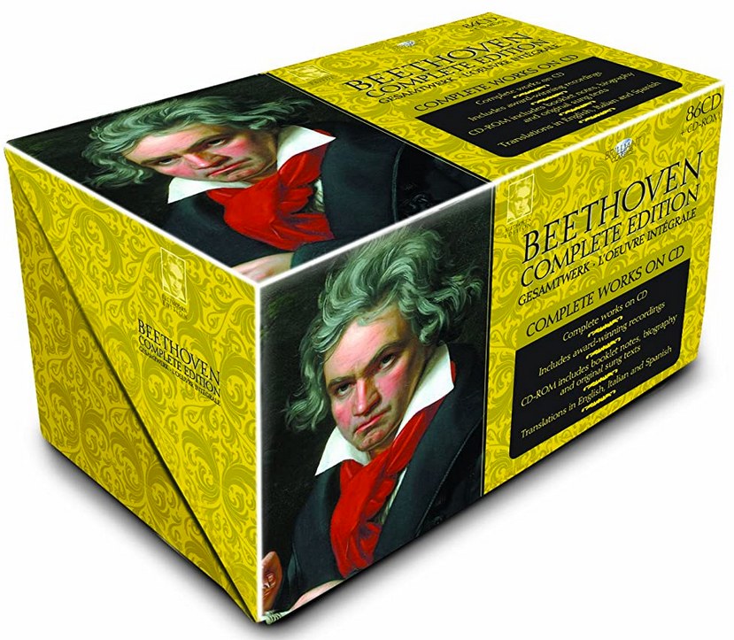 Beethoven works 85 CD box set by Brilliant Classics
