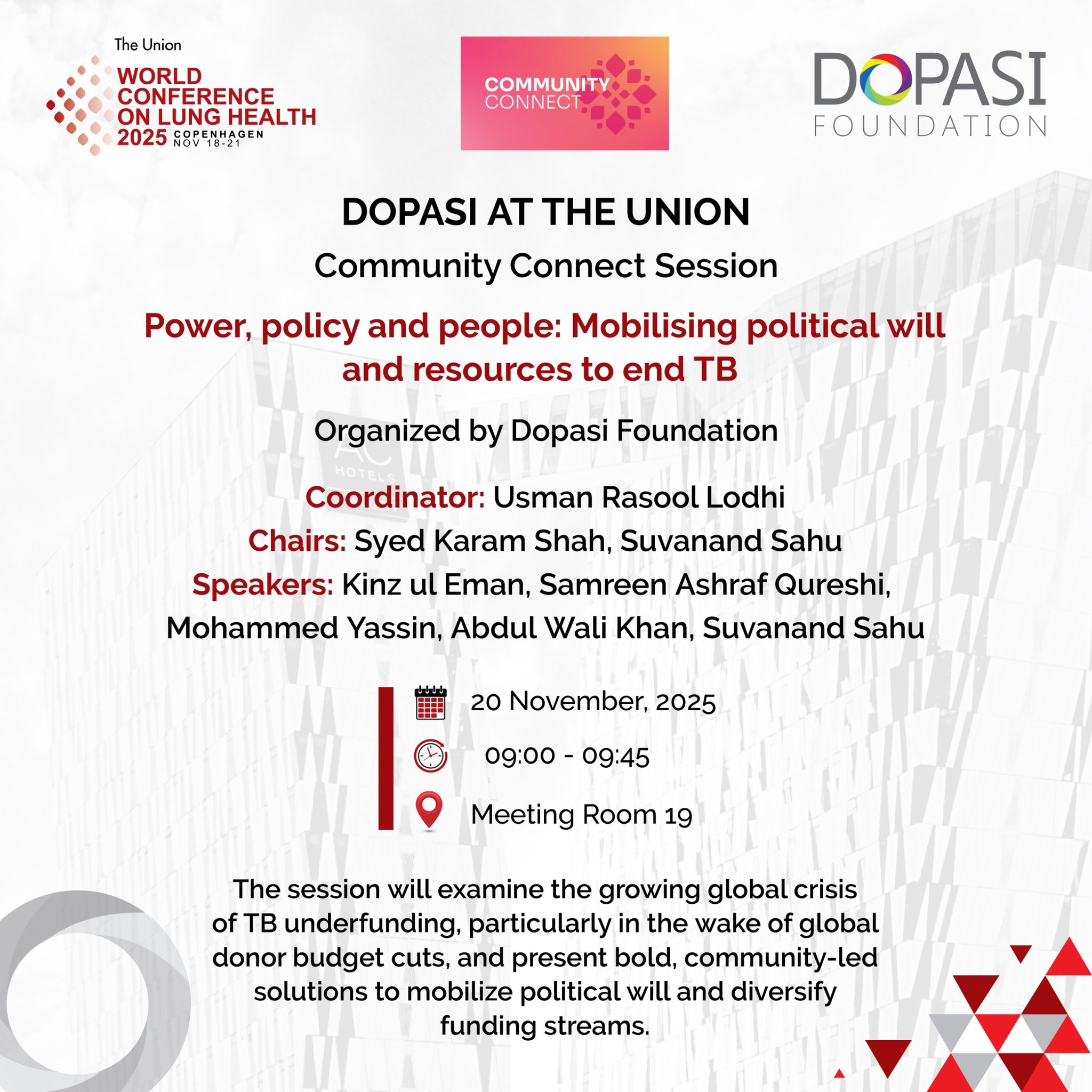 🌍 𝘿𝙊𝙋𝘼𝙎𝙄 𝙖𝙩 𝙏𝙝𝙚 𝙐𝙣𝙞𝙤𝙣 Session: Power,... - Dopasi Foundation | Facebook