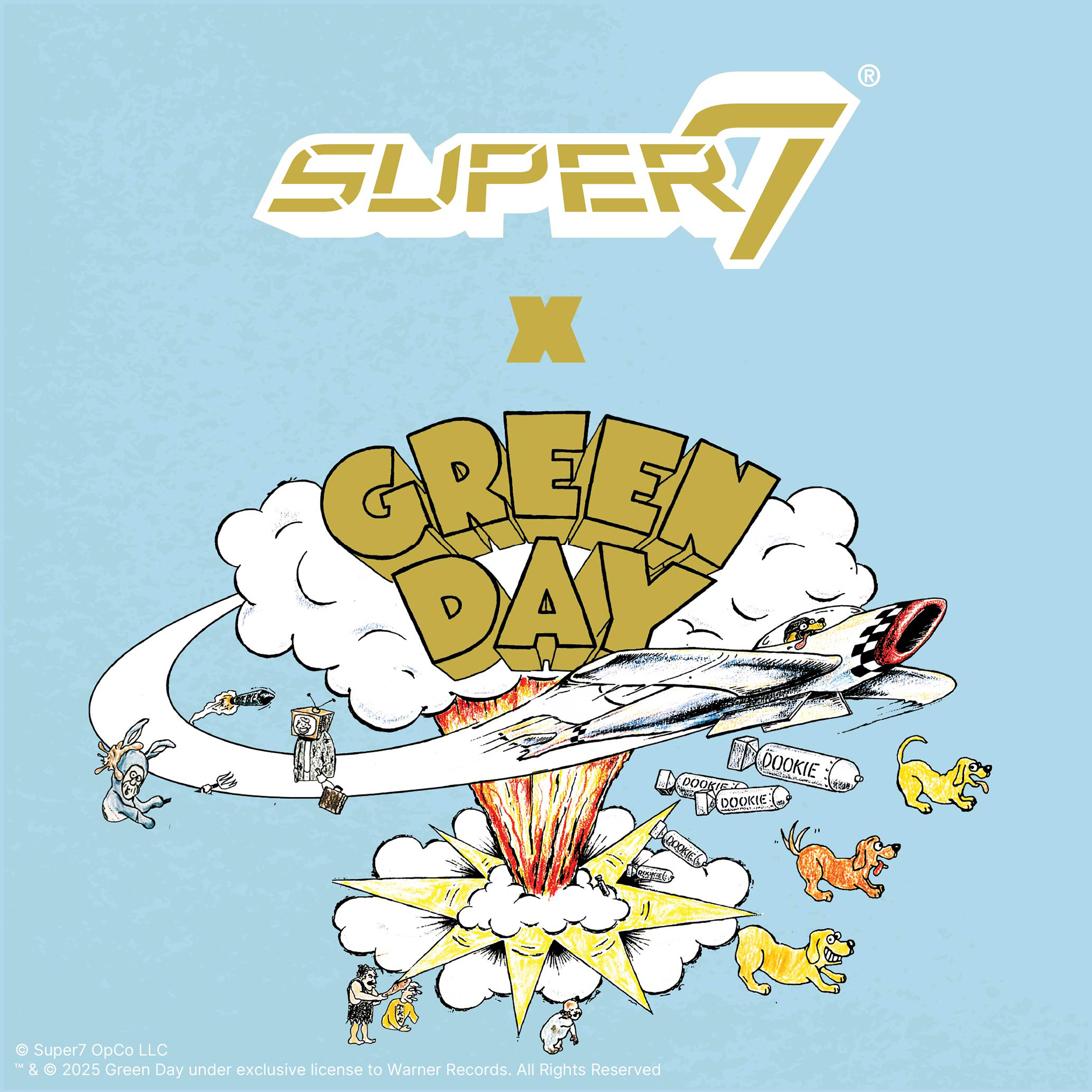 Super7 gets Dookie! 💥 Green Day x Super7 coming soon.