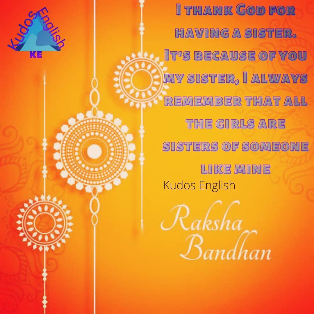Azam Career Academy - Happy Raksha Bandhan #kudosenglish | Facebook