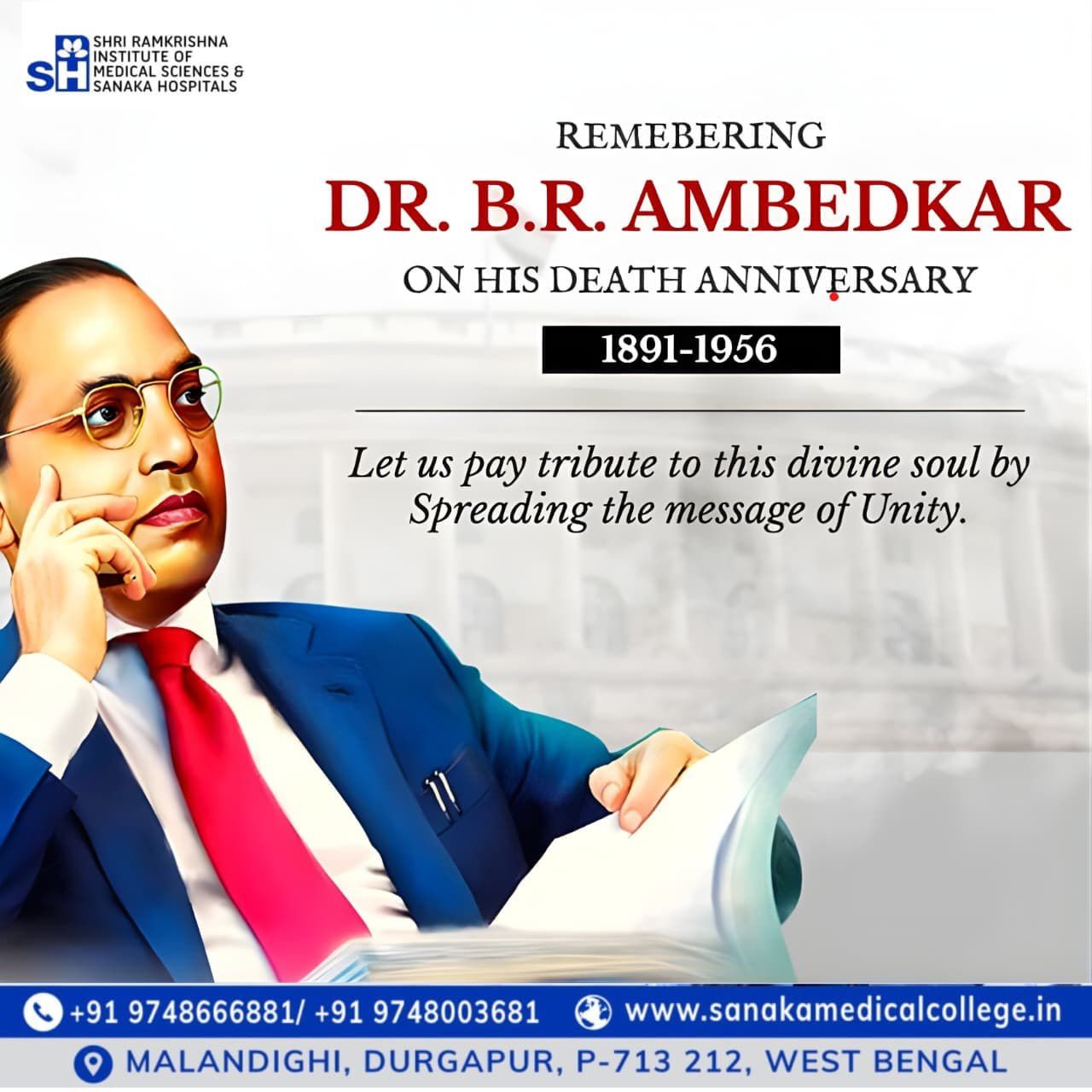 Shri - REMEMBERING DR. B. R. AMBEDKAR ON HIS DEATH ANNIVERSARY (1891 ...