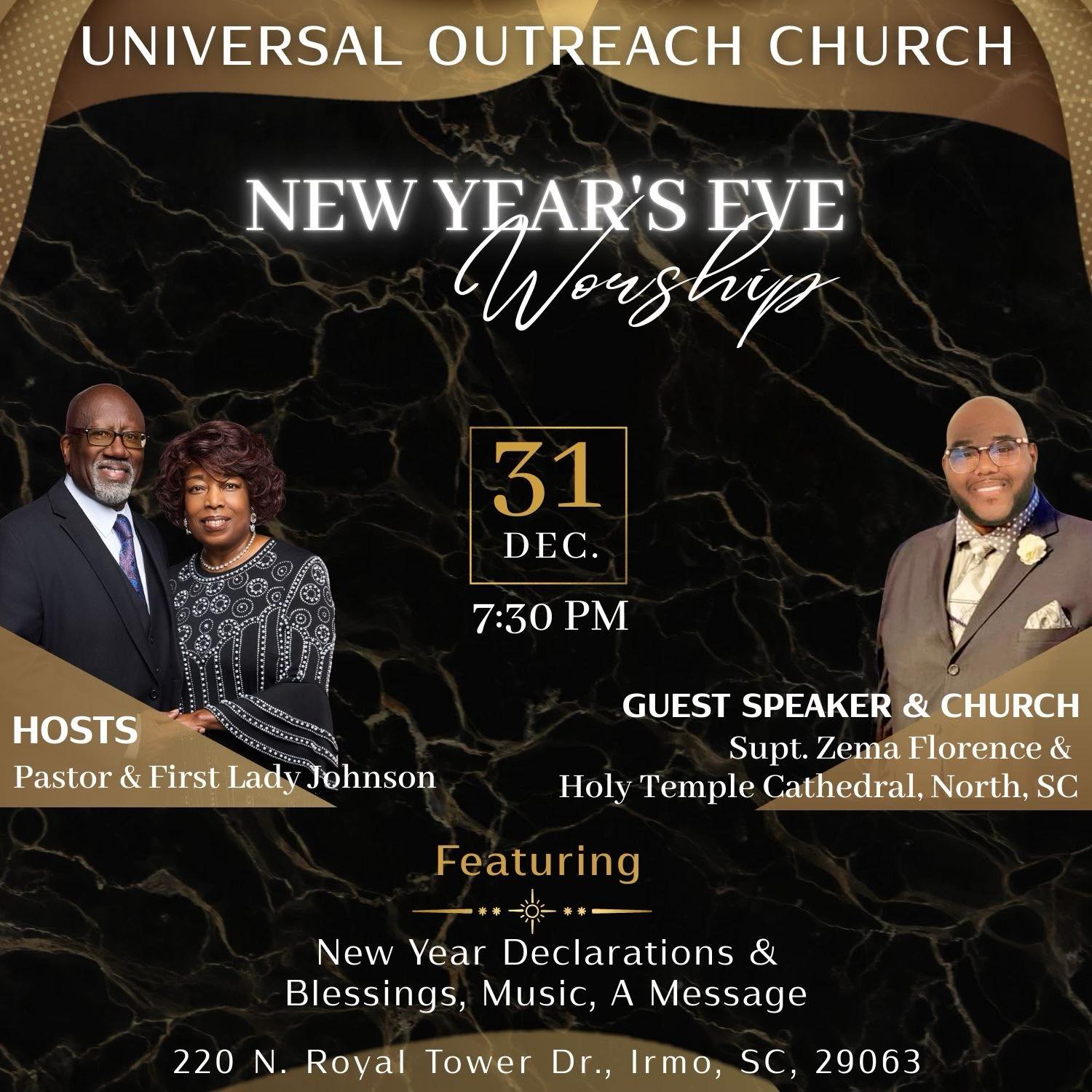 Universal Outreach Church of God In Christ - Join us on this Sunday ...