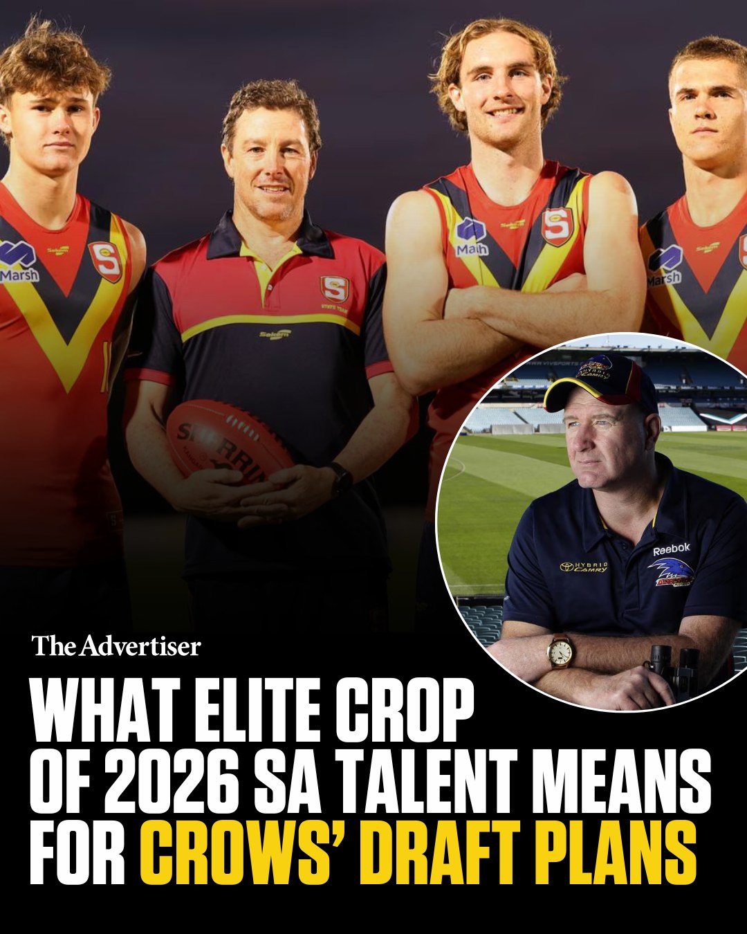 The Advertiser - 🏉 CROWS DRAFT: https://bit.ly/3K8kO8B... | Facebook