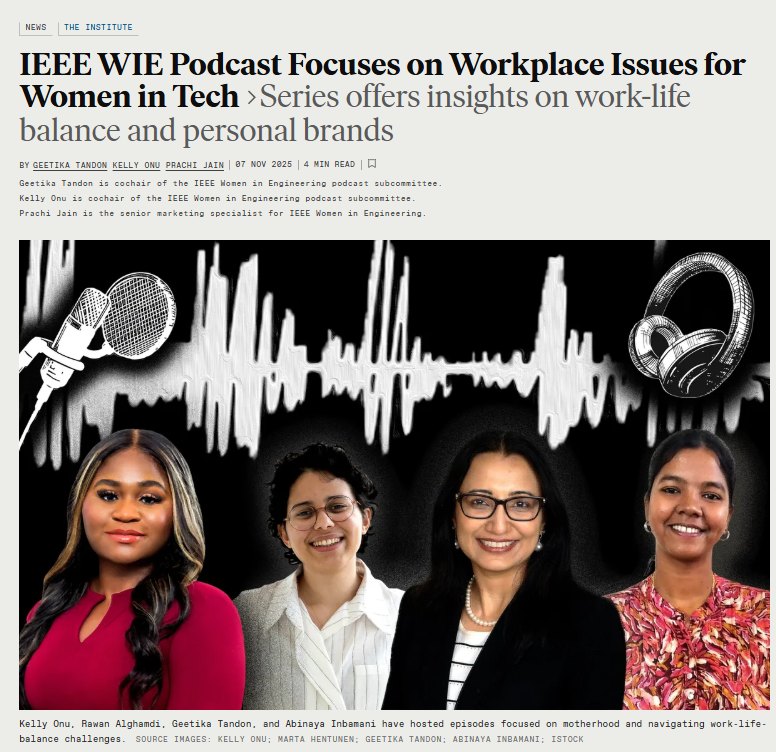 IEEE Women in Engineering - Sharing motivation for a good start of the ...