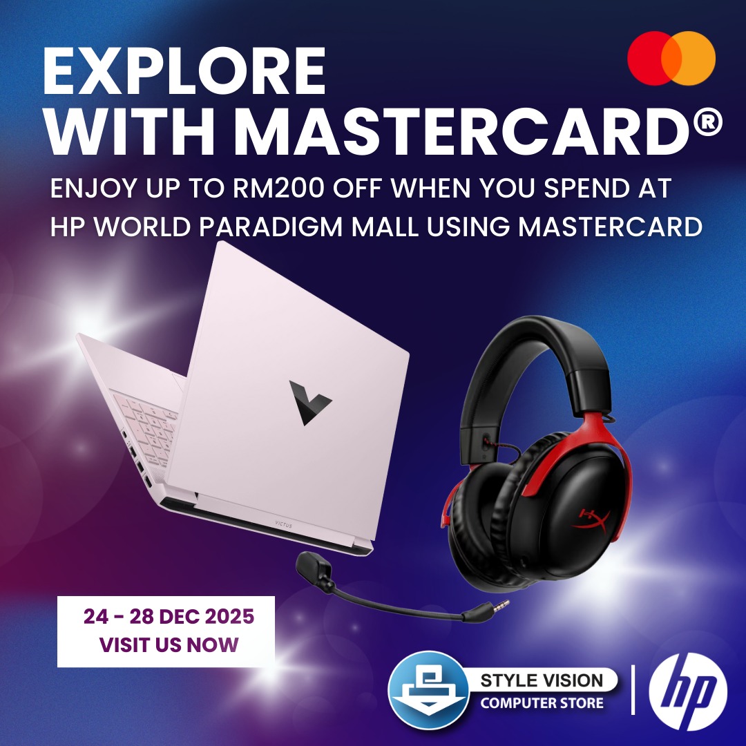 Style Vision - 💳 Enjoy EXTRA savings with Mastercard at HP... | Facebook