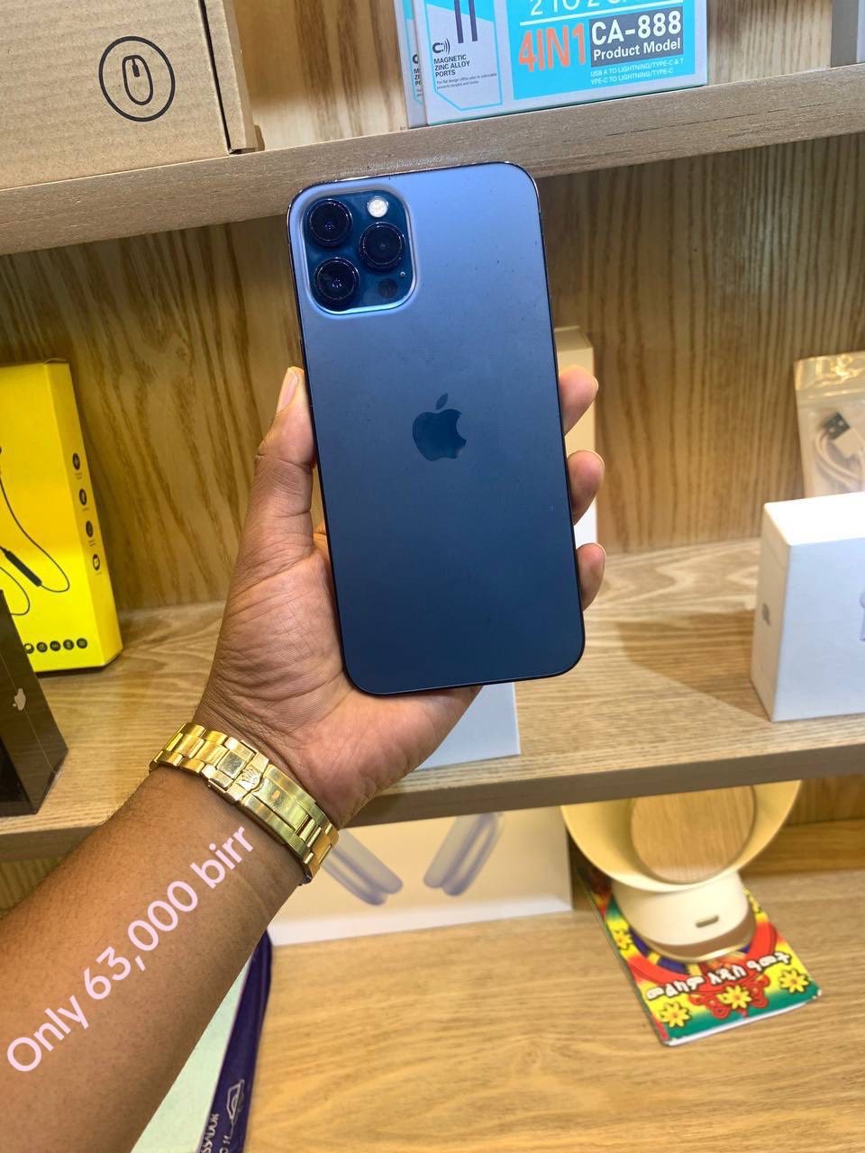 ? iPhone 12 Pro Max ? Almost new ?128GB ? battery 87? ?price 