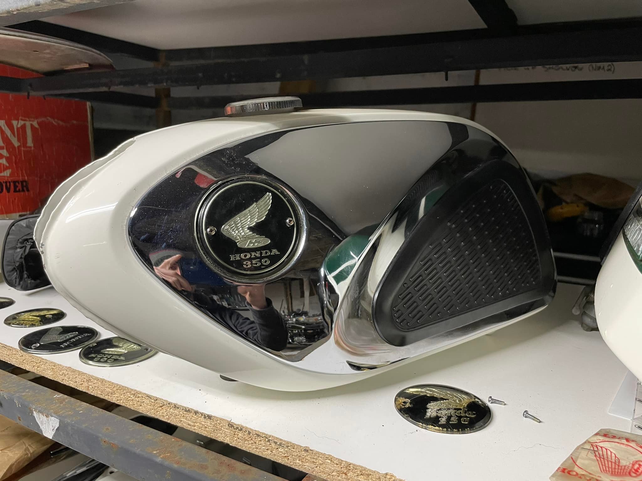 ホンダCB250 350タンク Definitely the coolest tank for the cb250/350's!!