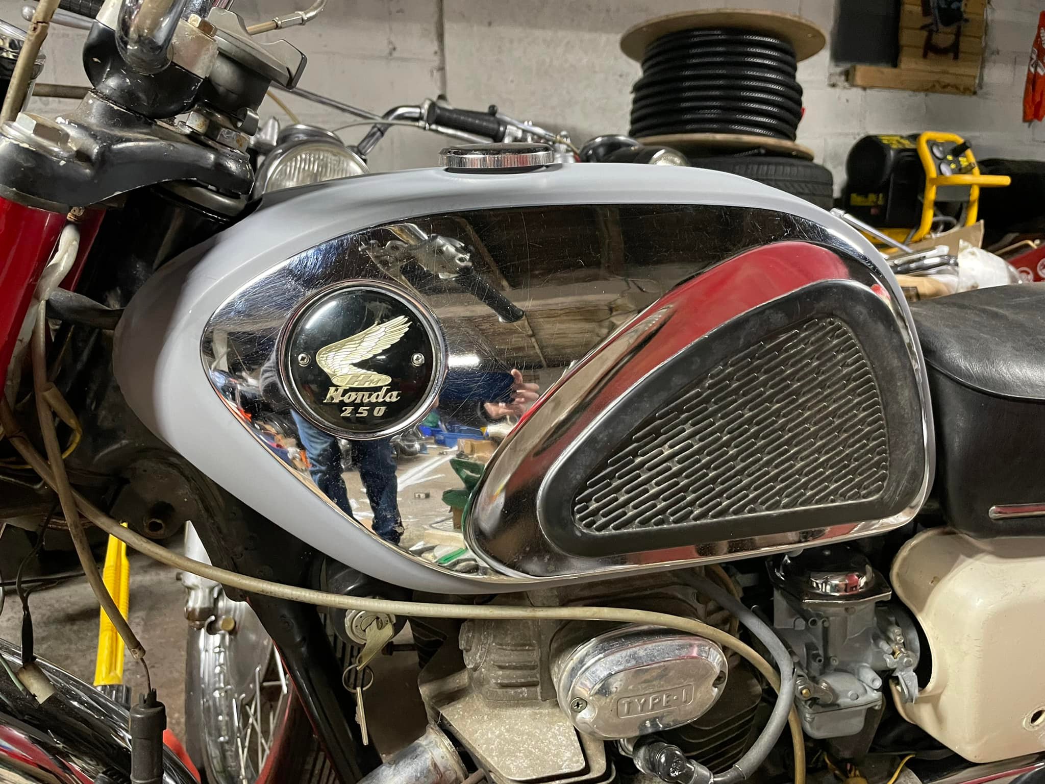 Definitely the coolest tank for the cb250/350's!!