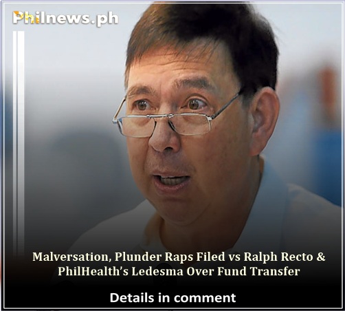 Philippine - Legal Heat Rises as Recto, PhilHealth Chief Face Charges ...