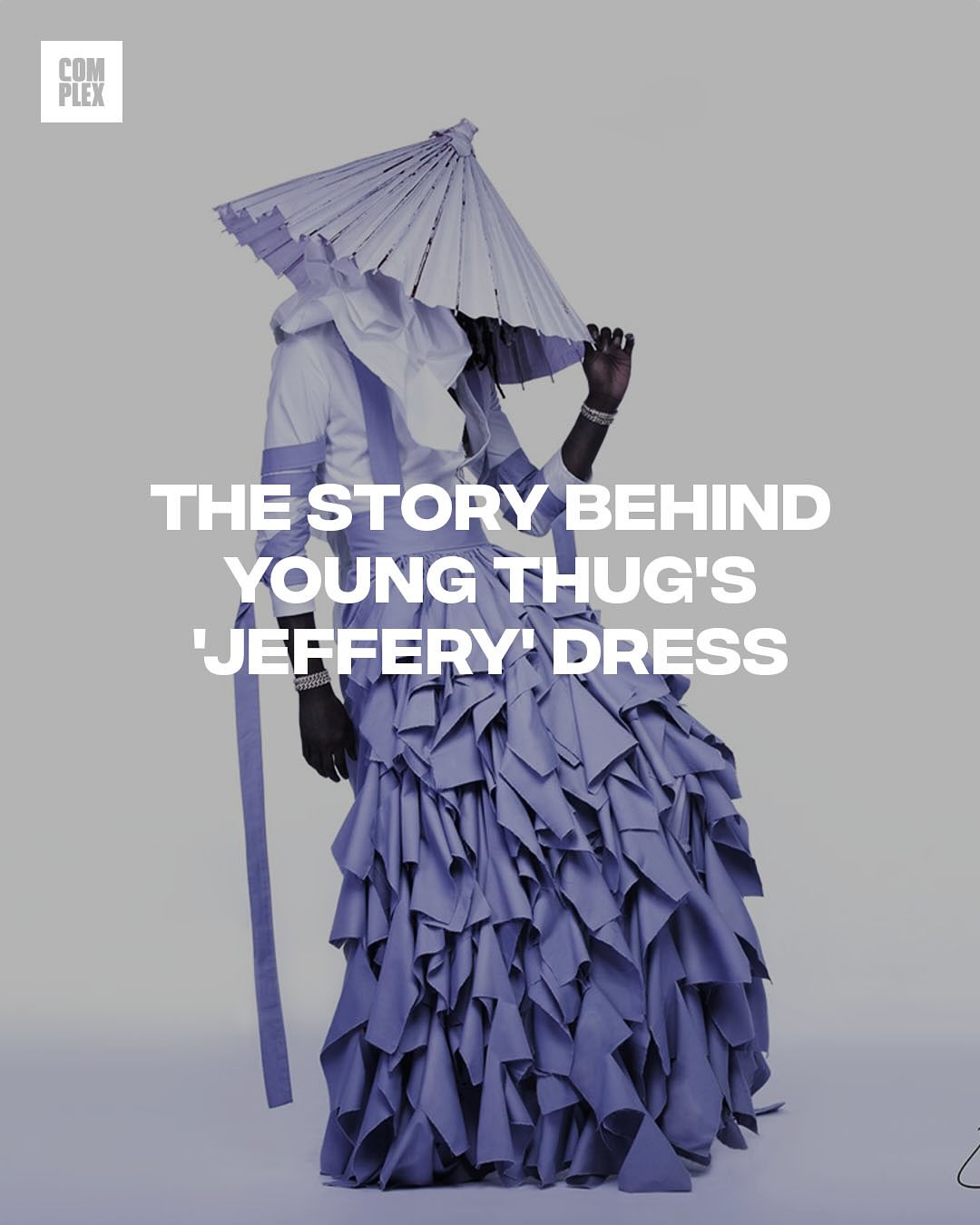 young thug dress On August 26, 2016, released his classic mixtape 'Jeffery.' The music was great, but it was the cover—featuring Thug in an extravagant gown—that turned the project into a cultural moment Maternity Long Sleeve Sweater 02/24/2026 CR mc Size:16 AU/UK (12 US)