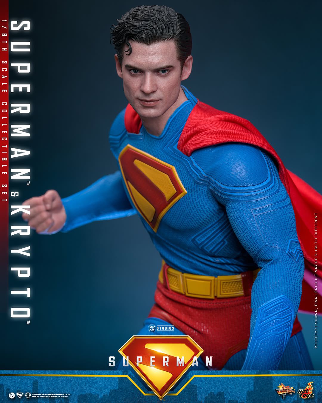 New look at the 1/6 scale 'SUPERMAN' by Hot Toys