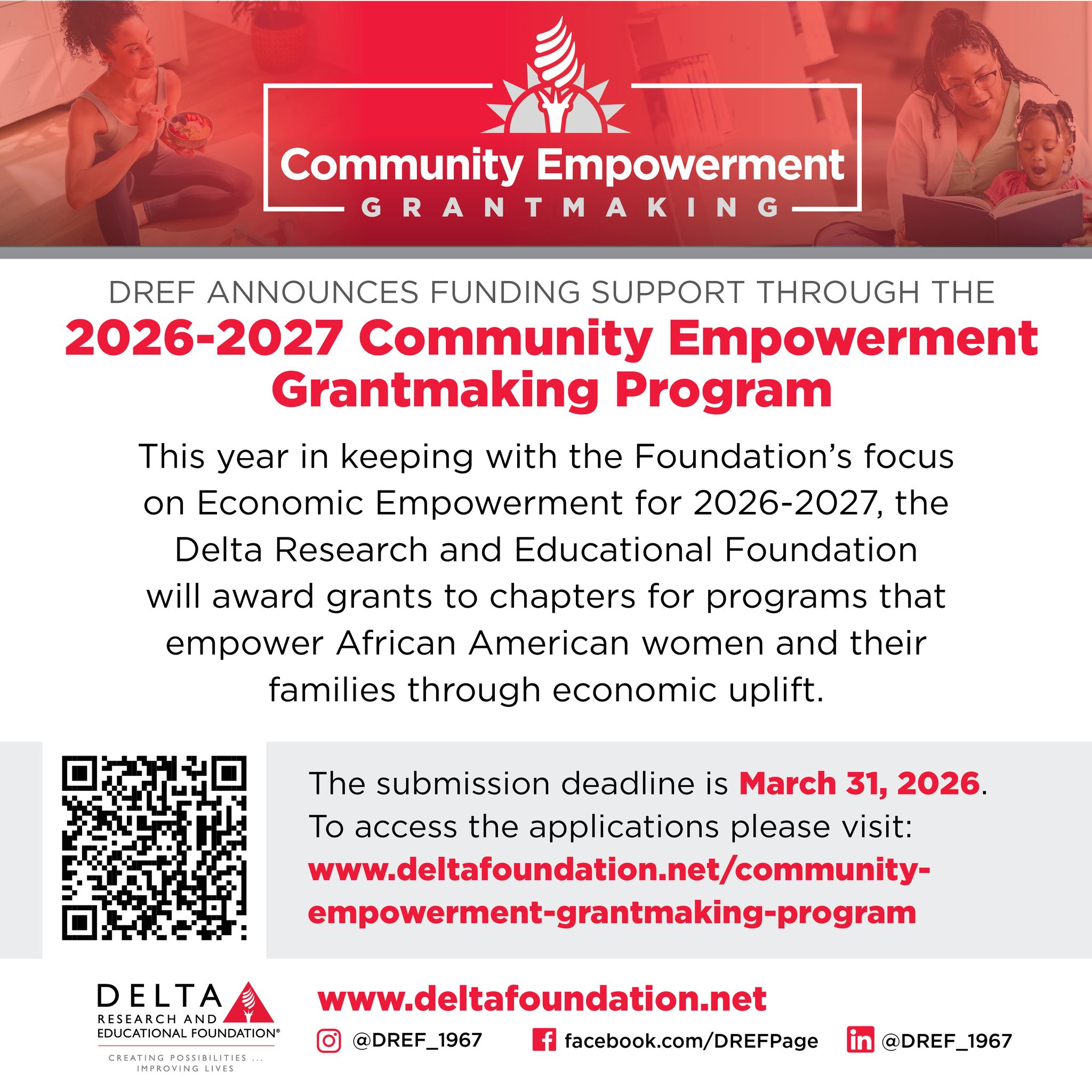 DREF - Delta Research and Educational Foundation (DREF) Announces 2026 ...